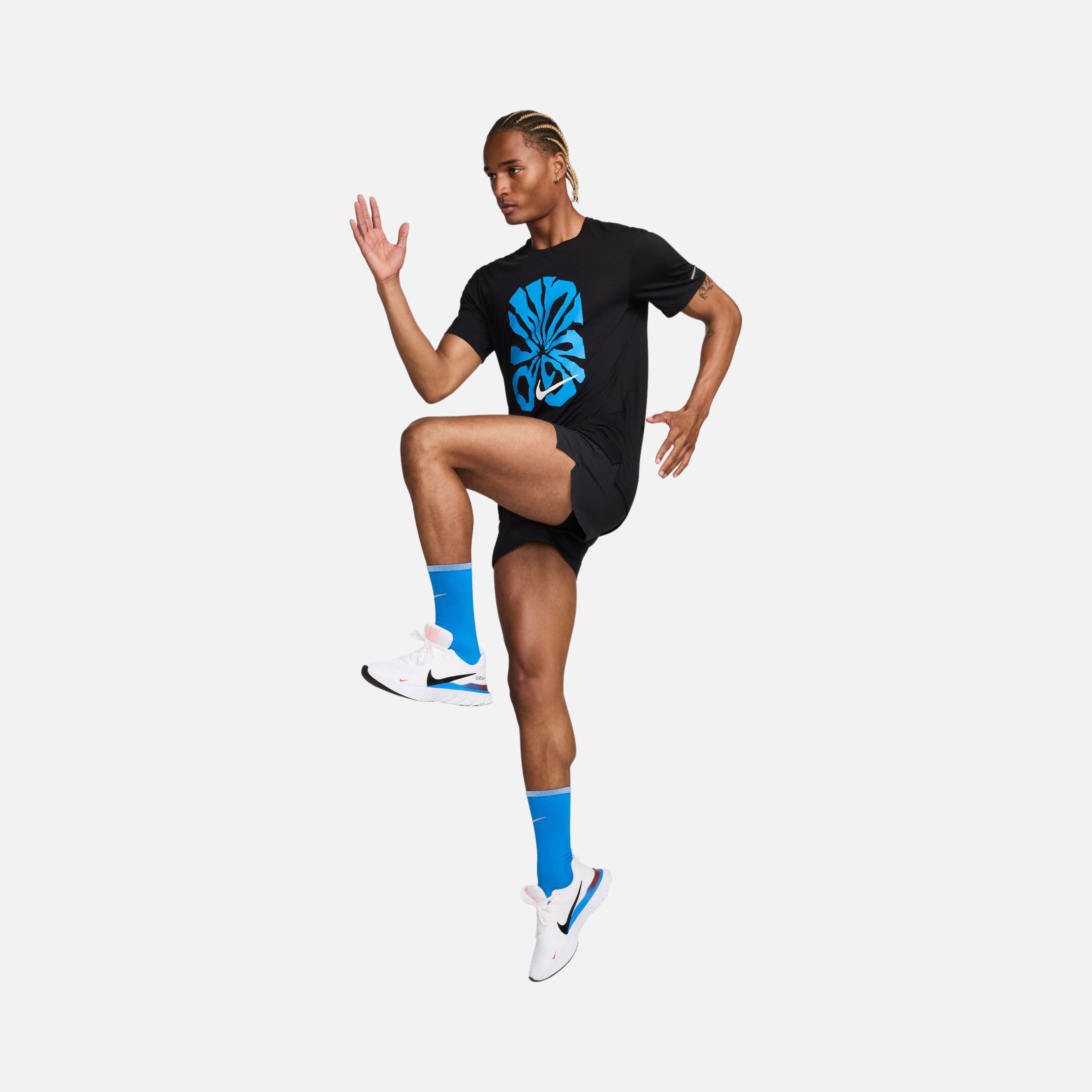 Nike Dri-Fit Rise 365 Run Energy FW24 Short-Sleeve Erkek Tişört