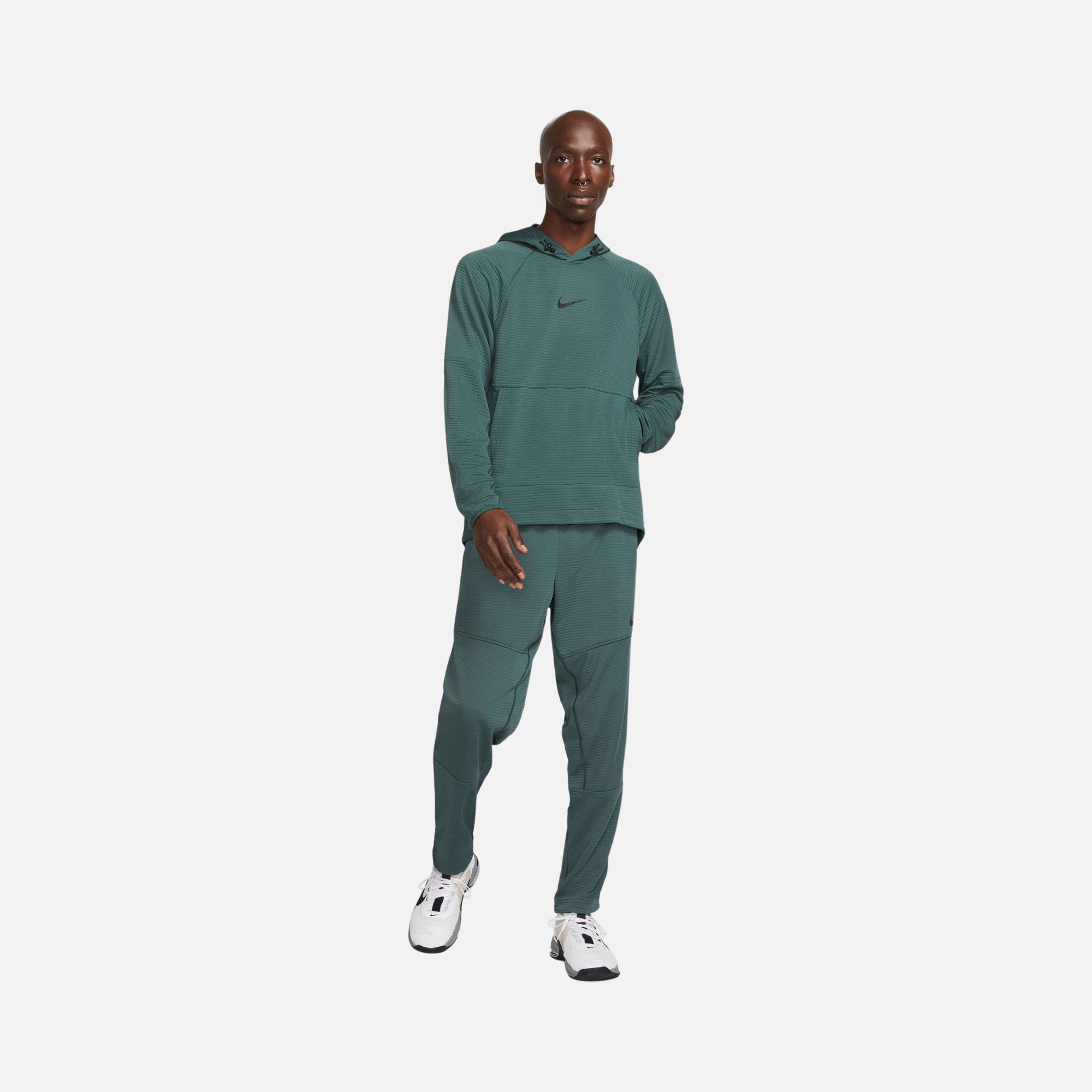 Nike Pro Dri-Fit Fleece Pullover Fitness Training Hoodie Erkek Sweatshirt
