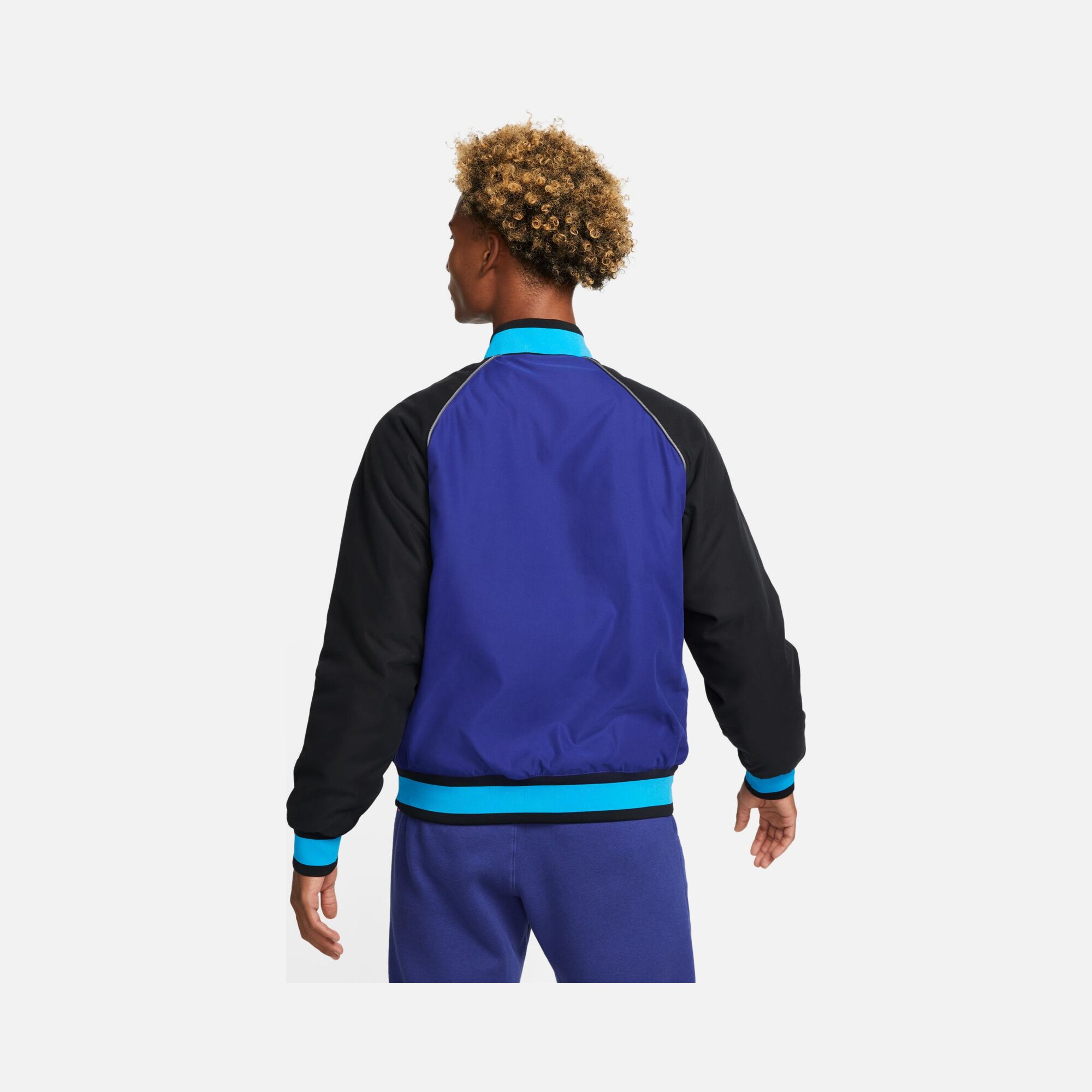 Nike LeBron Protect Basketball Full Length Snap Fastener Erkek Ceket