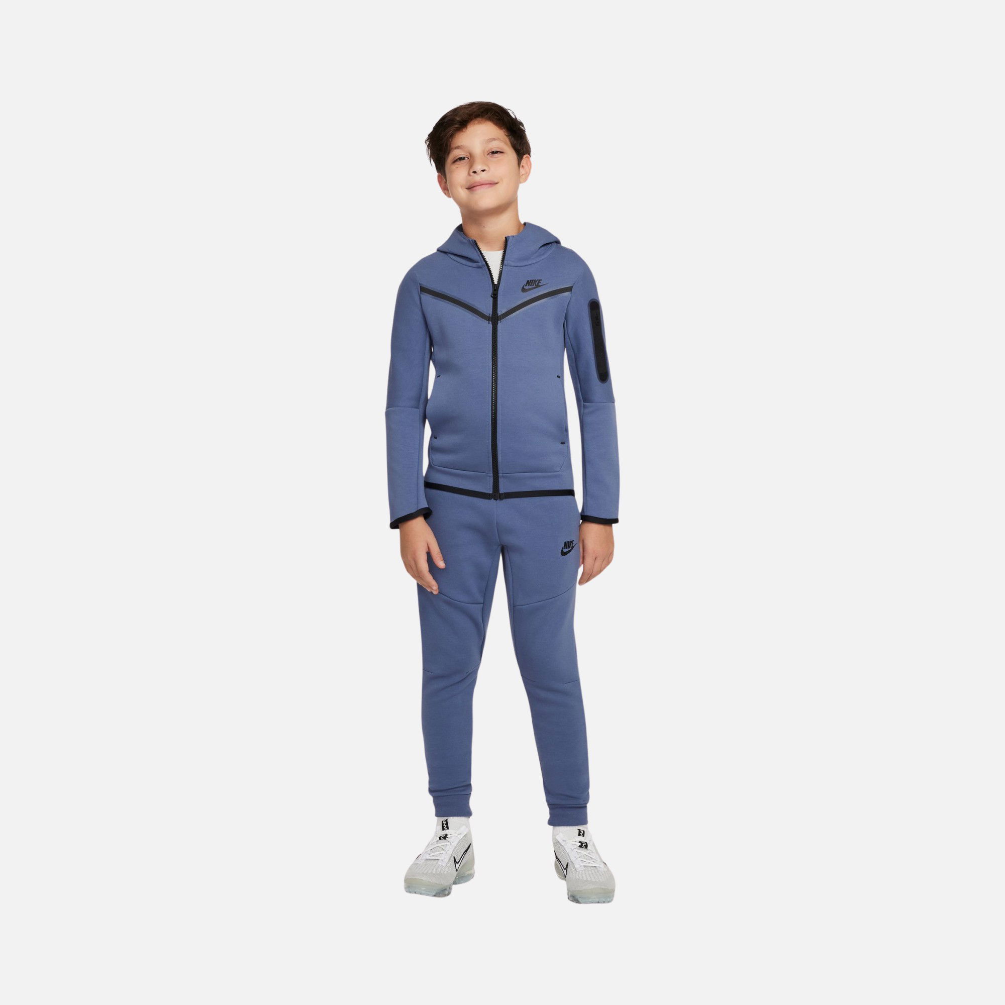 Nike Sportswear Tech Fleece Full-Zip Hoodie (Boys') Çocuk Sweatshirt