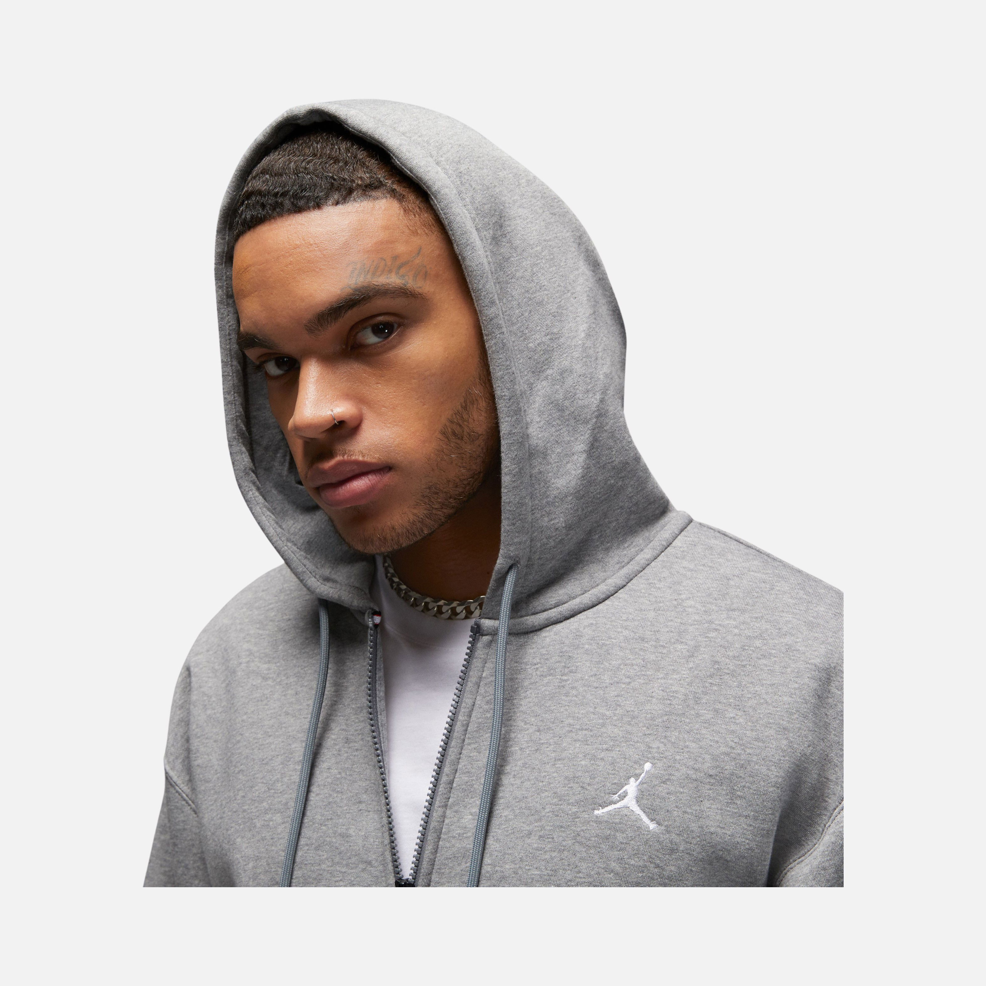 Nike Jordan Essentials Full-Zip Fleece Hoodie Erkek Sweatshirt