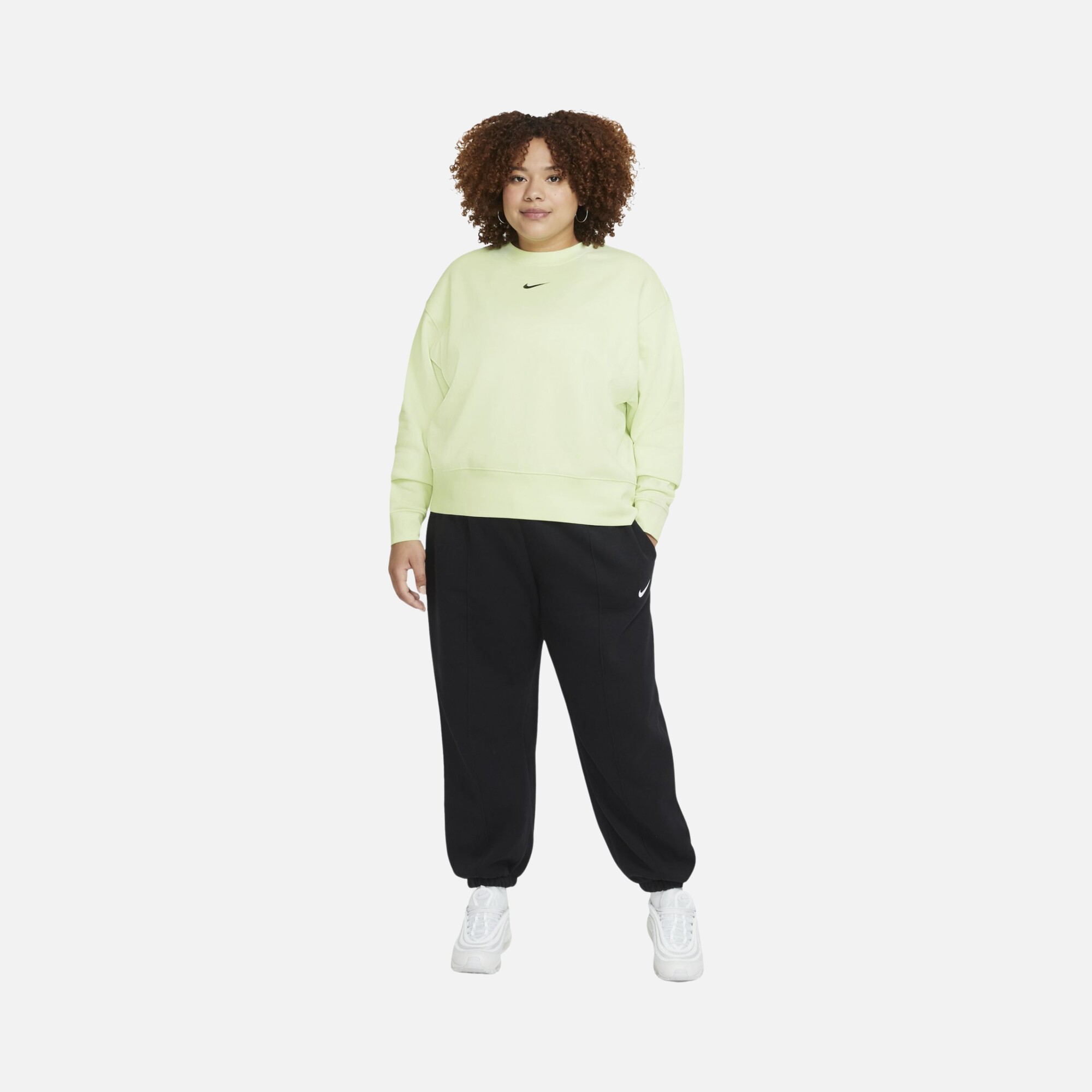 Nike Sportswear Phoenix Fleece Over-Oversized Crew-Neck Kadın Sweatshirt