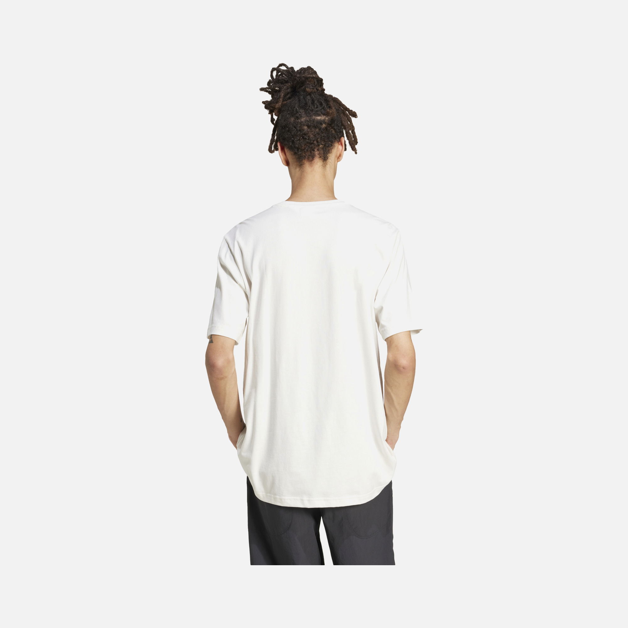 adidas Originals Q12 Monogram Toned Trefoils Graphics Short-Sleeve Erkek Tişört