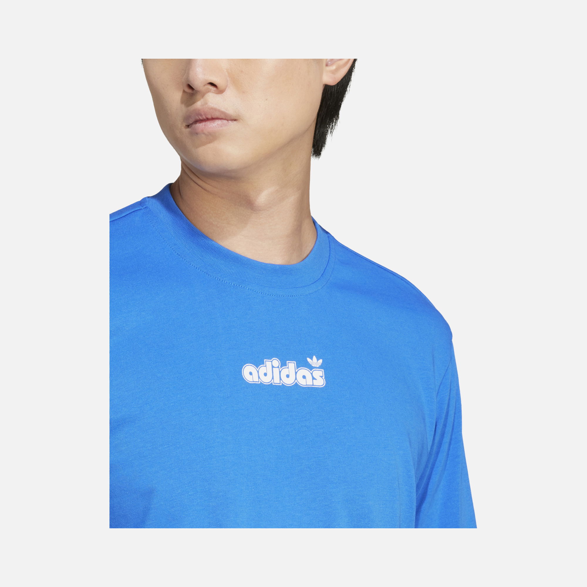 adidas Originals Retro Linear Trefoil Logo Grafix Short-Sleeve Erkek Tişört