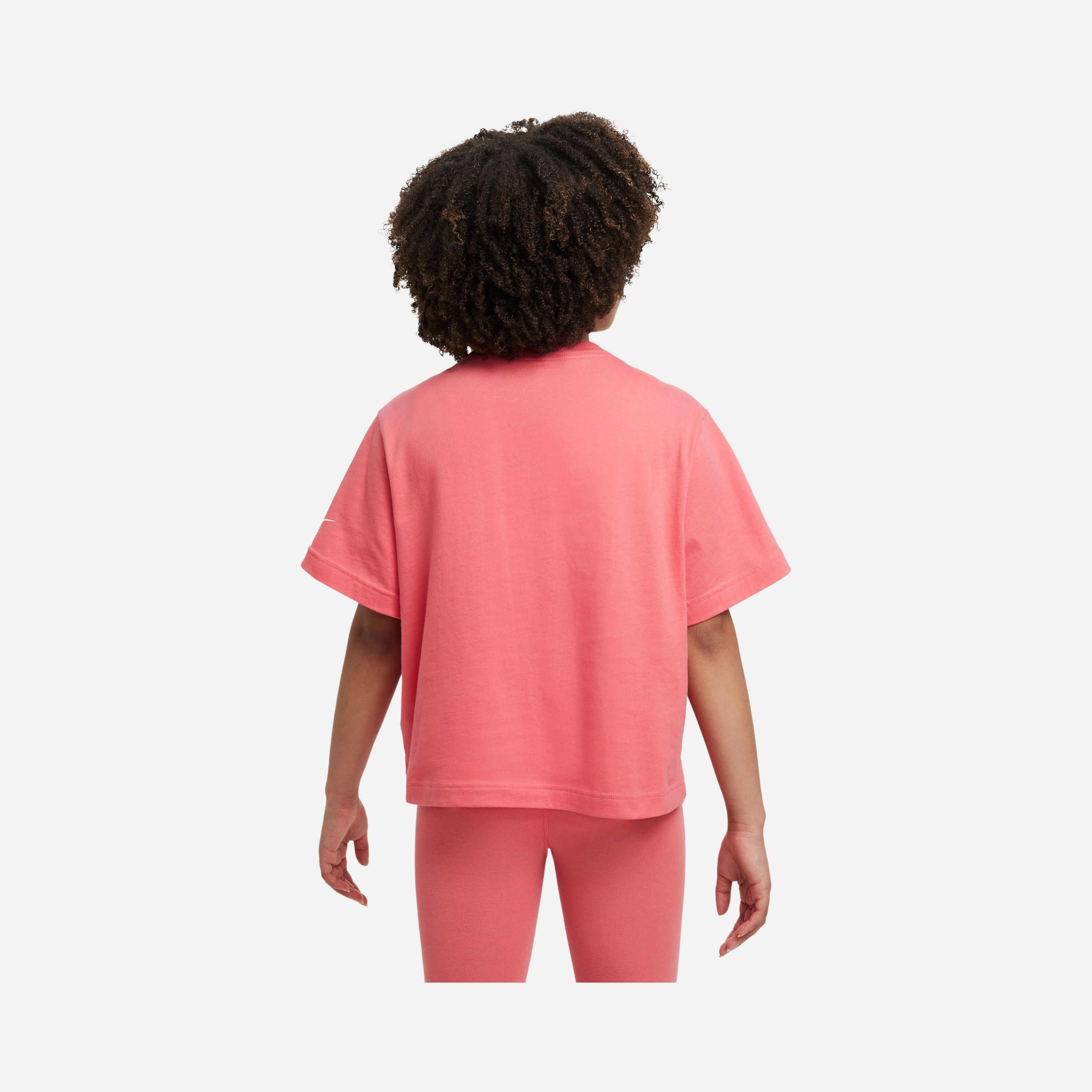 Nike Sportswear ''Tee Boxy Graphic'' Short-Sleeve (Girls') Çocuk Tişört