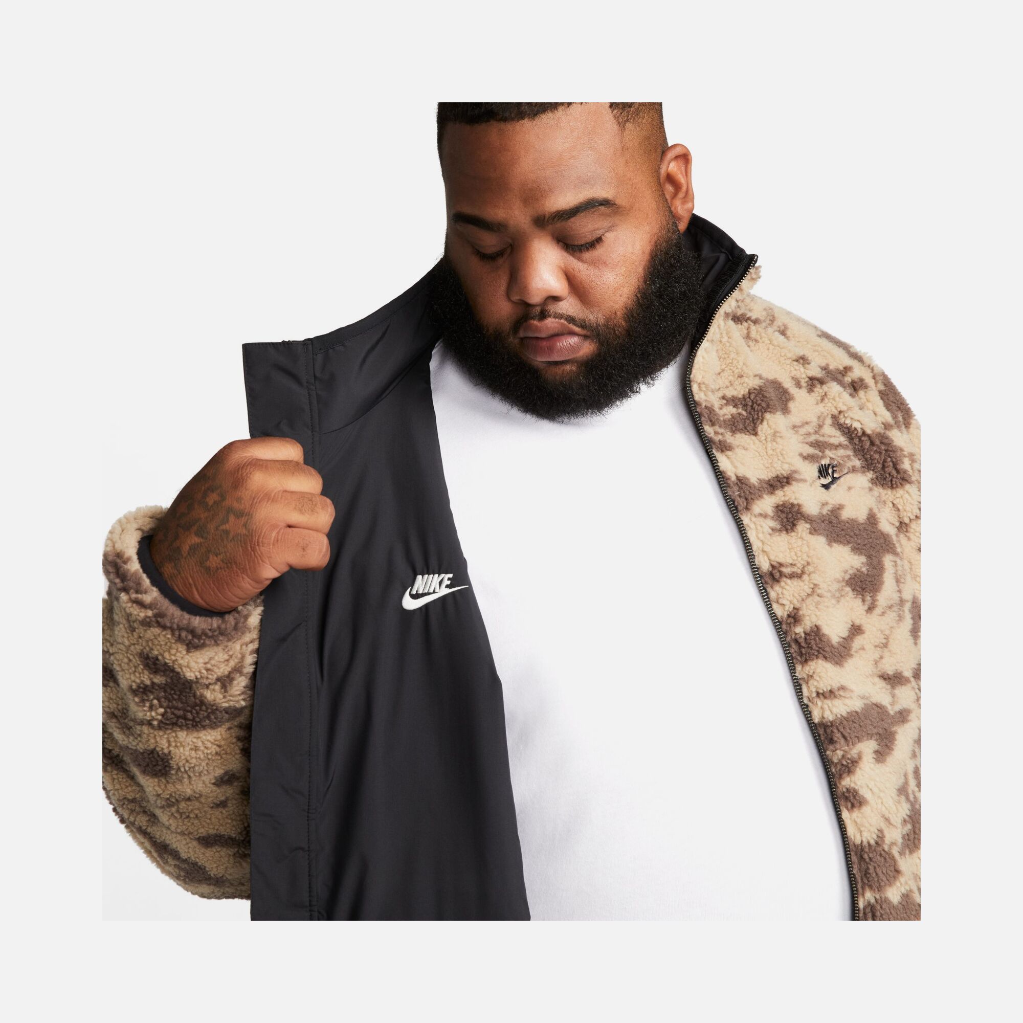 Nike Sportswear Club Fleece+ Reversible Winterized Full-Zip Erkek Ceket