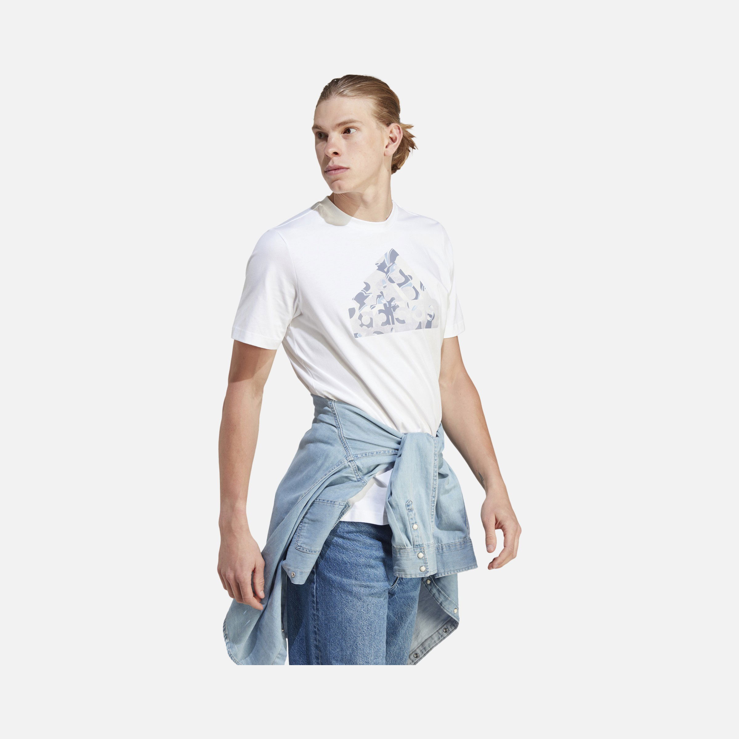 adidas Sportswear Future Icons Camuoflage Graphic Short-Sleeve Erkek Tişört