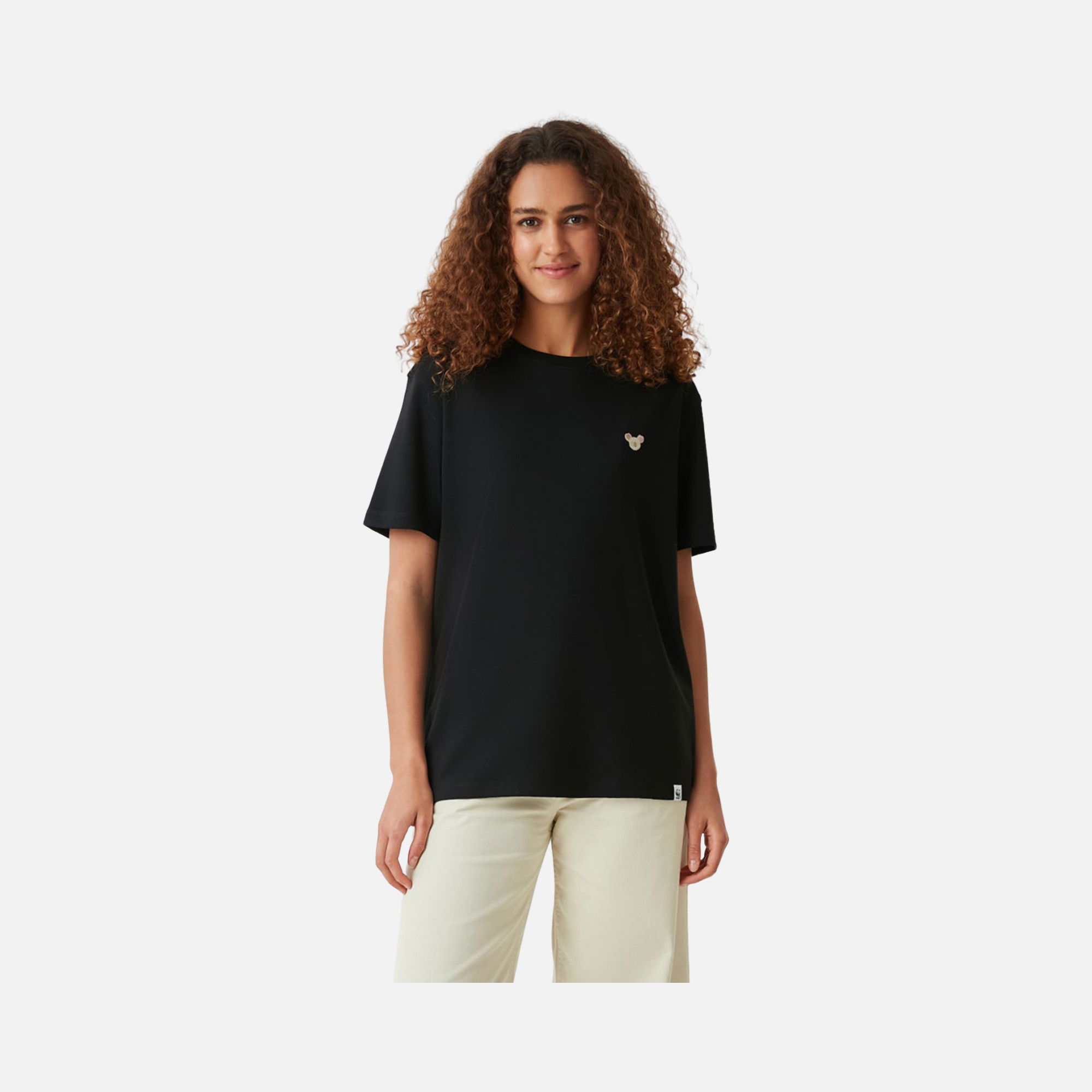 WWF Sportswear Koala Embroidered Short-Sleeve Unisex Tişört