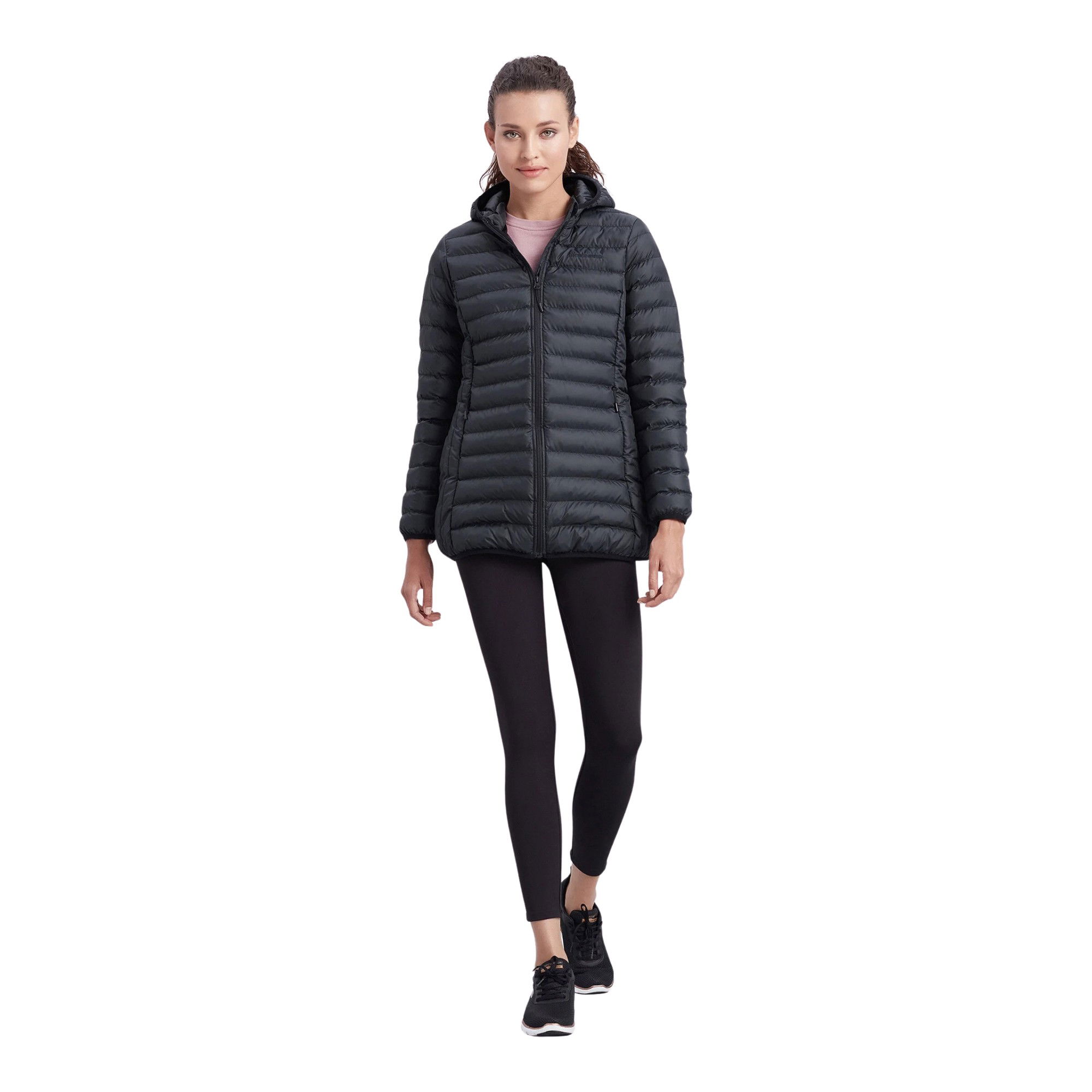 Skechers Essential Midi Lenght Full-Zip Hoodie Kadın Ceket