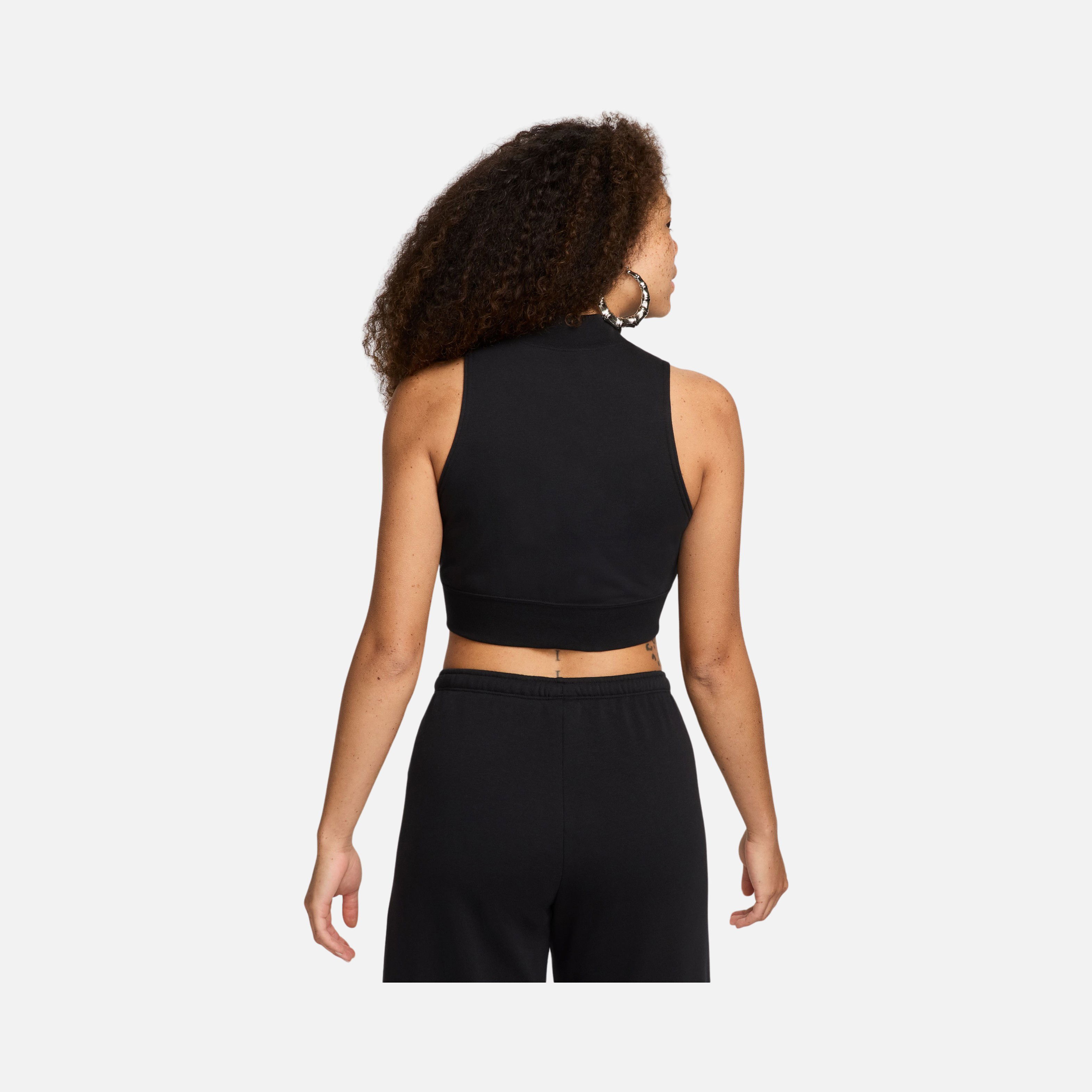 Nike Sportswear French Terry Slim Cropped 1/2-Zip Kadın Atlet