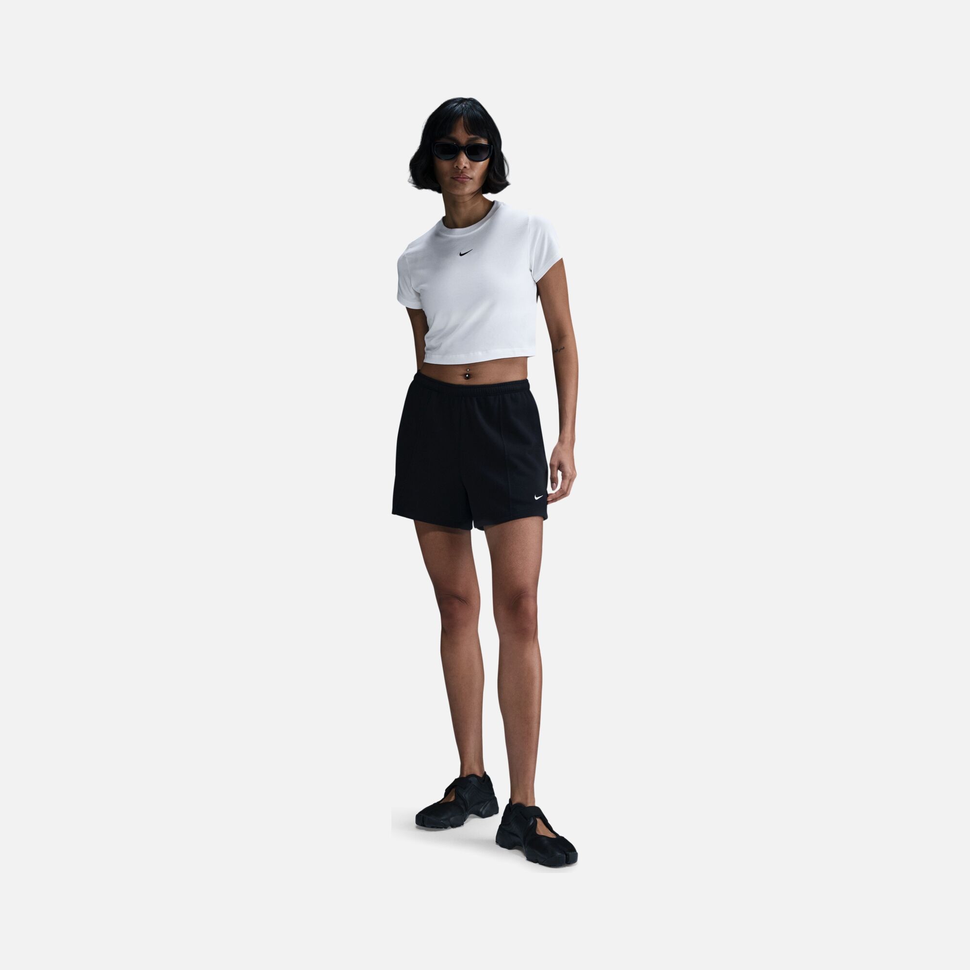 Nike W Nsw Chill Knit Crop Kadın Tişört