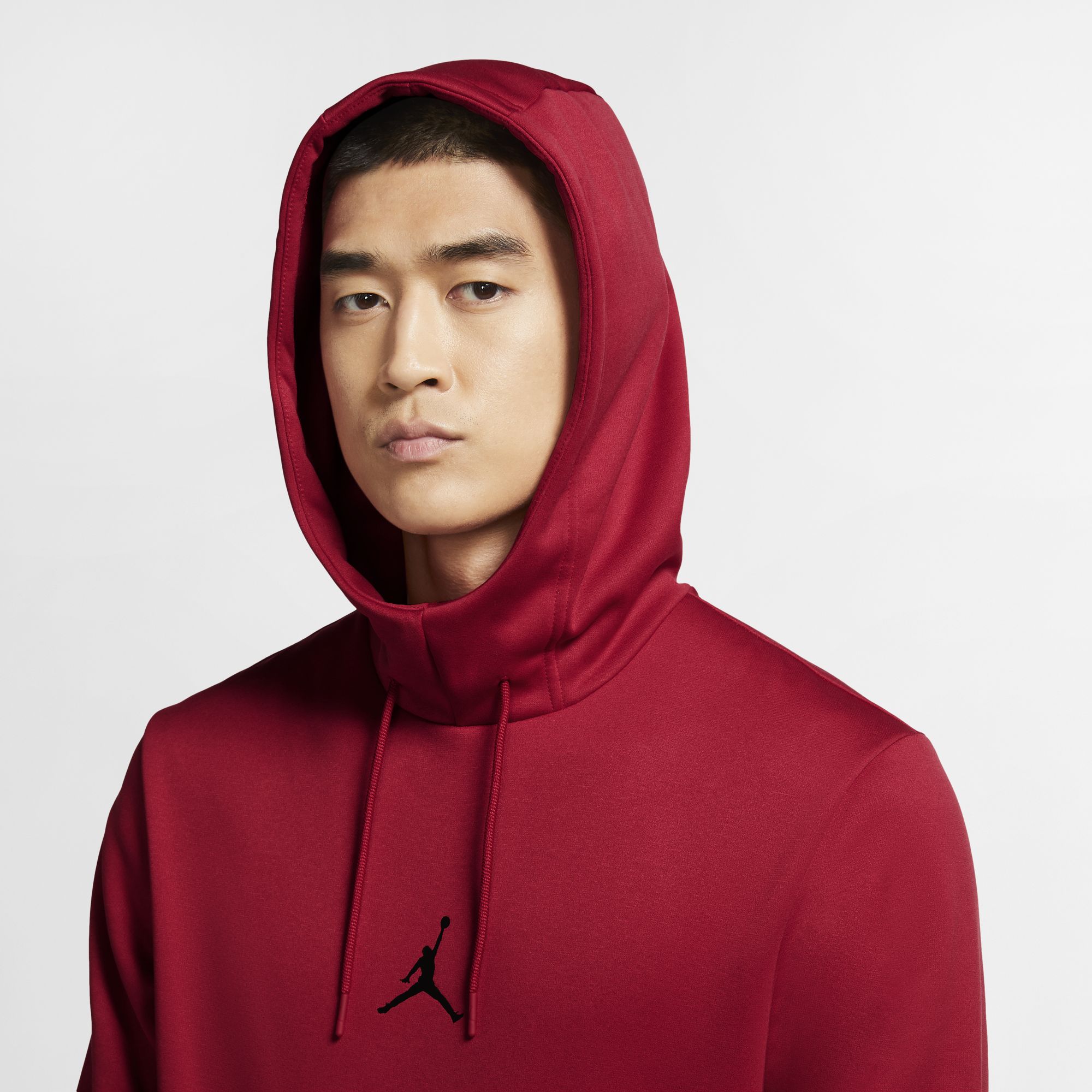 Nike Jordan Air Therma Training Fleece Pullover Hoodie Erkek Sweatshirt