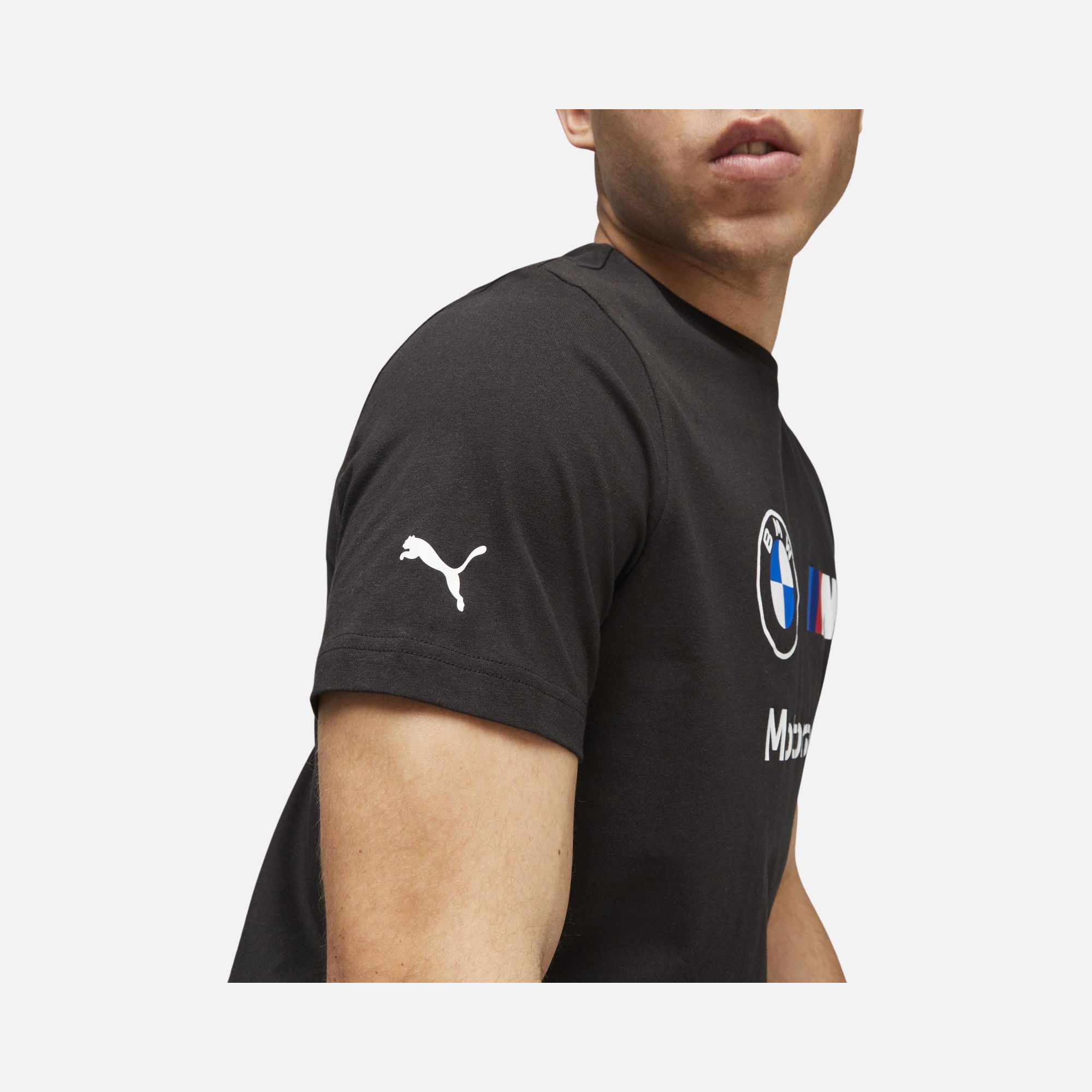 Puma Sportswear BMW M Motorsport Logo Short-Sleeve Erkek Tişört