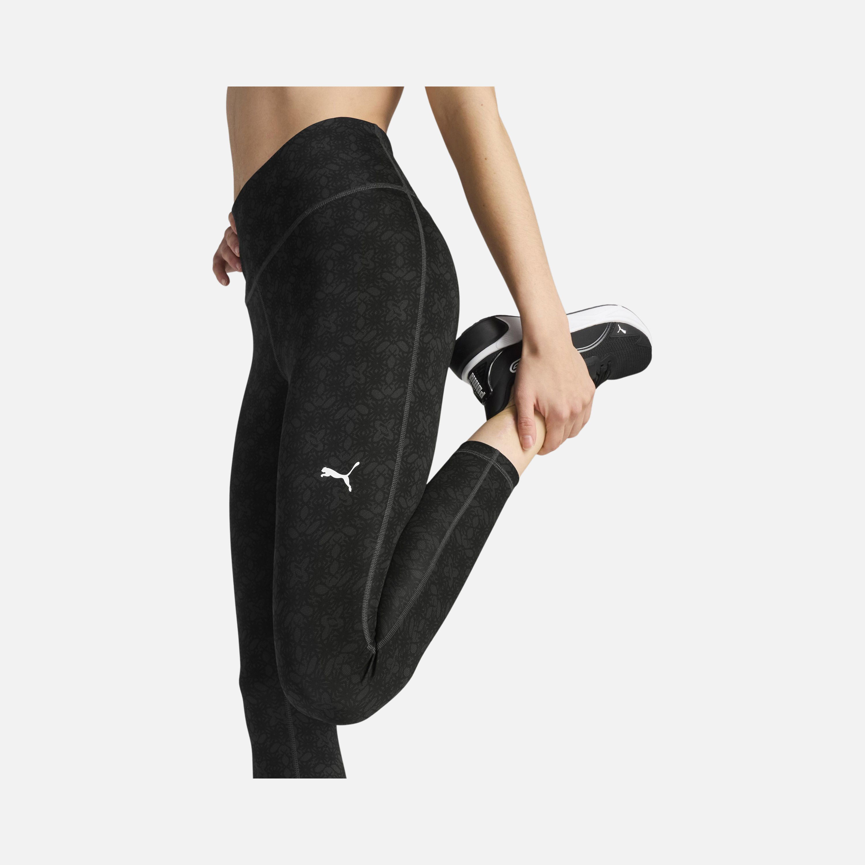 Puma DryCELL TAD Graphic 7/8 All Over Printed High-Waisted Gym & Training Kadın Tayt