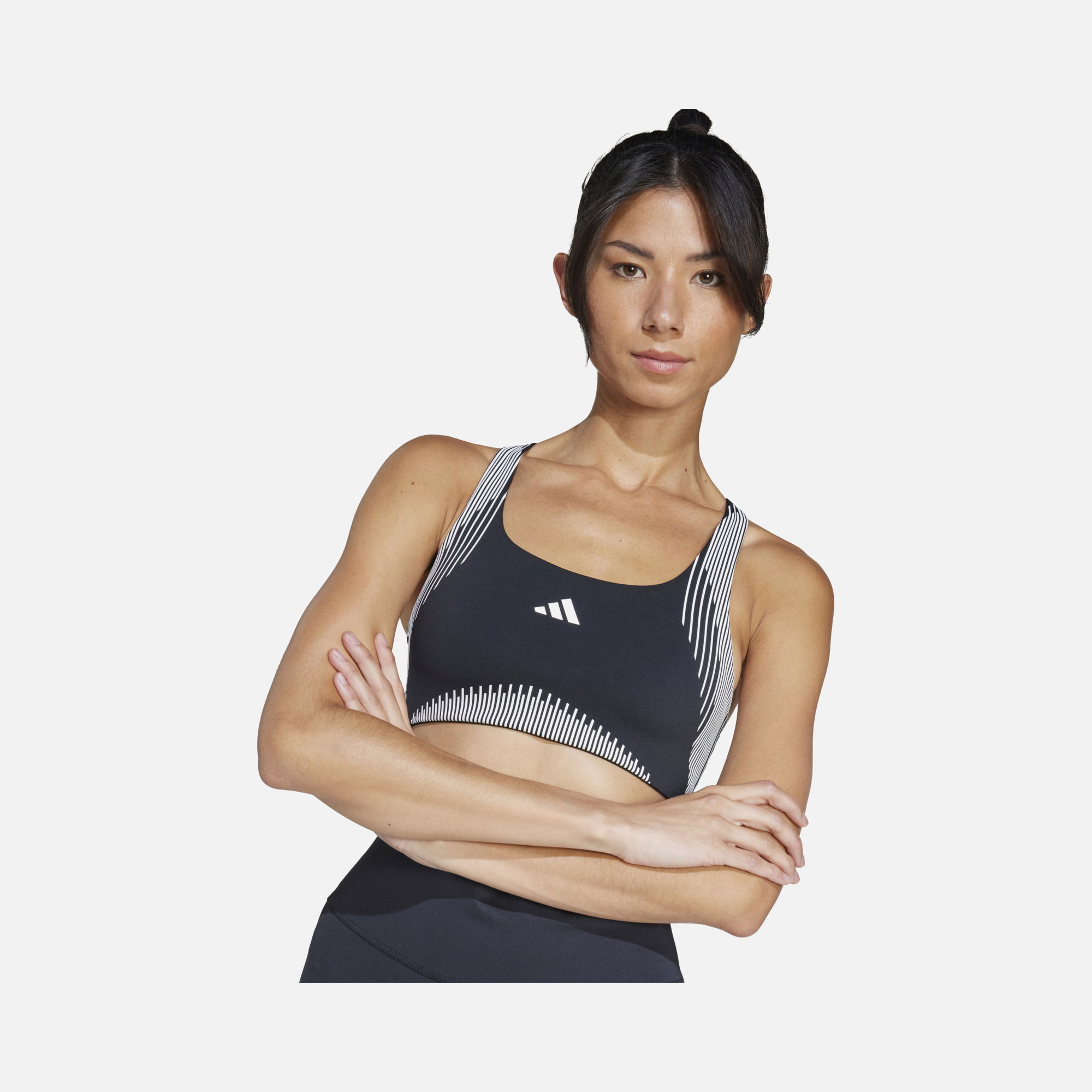 adidas Climacool Powerimpact Luxe LYCRA® & Adimove Fabric Medium-Support Pro Series Gym & Training Kadın Bra