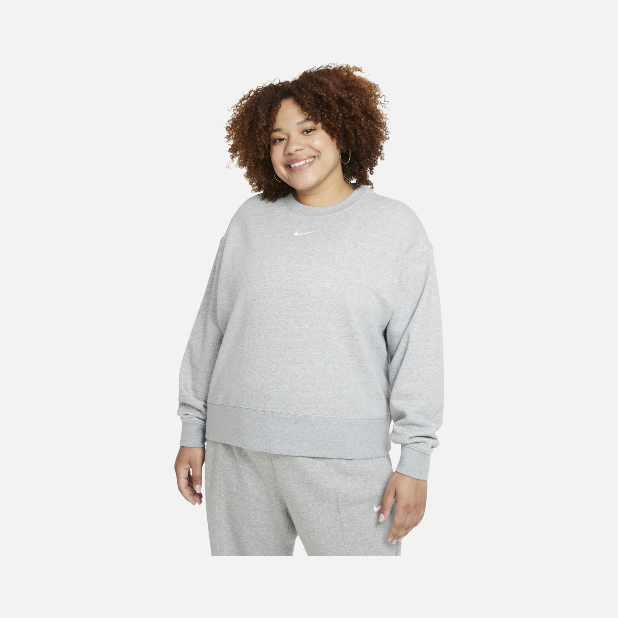 Nike Sportswear Phoenix Fleece Over-Oversized Crew-Neck Kadın Sweatshirt
