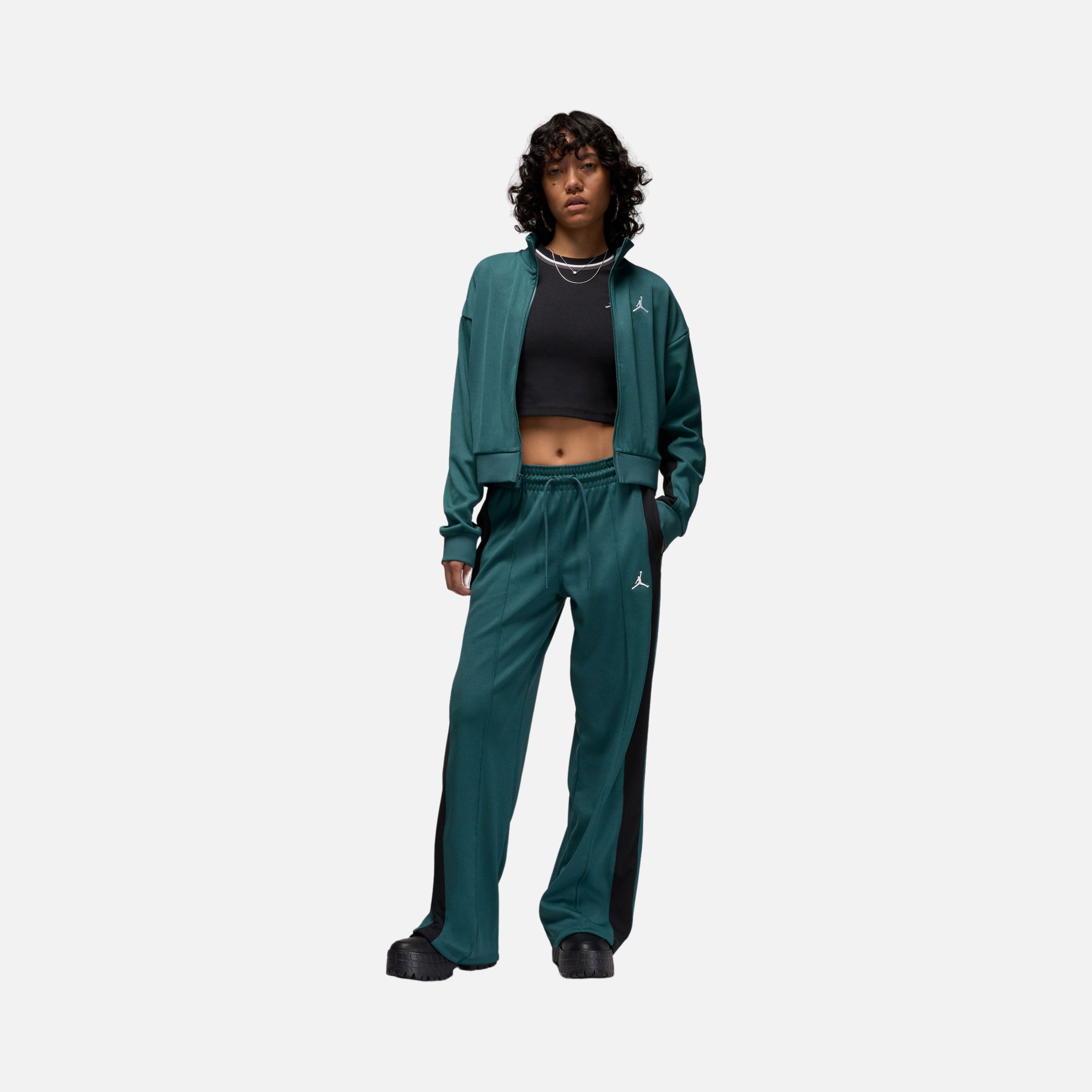 Nike Jordan Knit Colorblock Comfortable Full-Zip Kadın Ceket