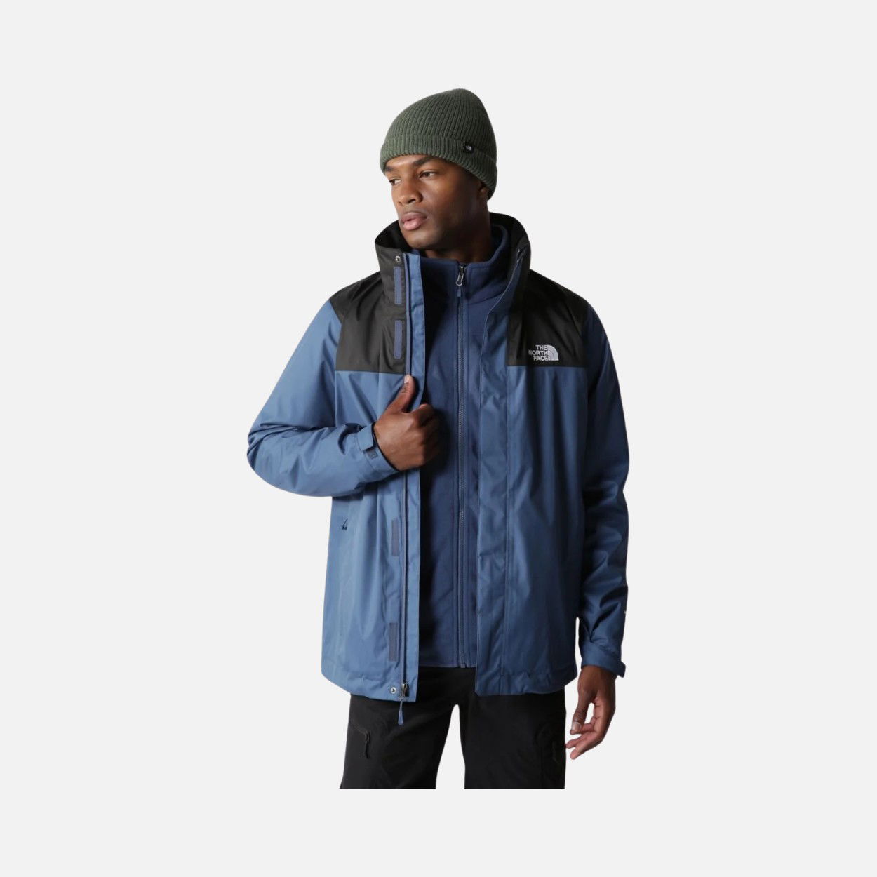North Face Evolve II Triclimate® DryVent™ Two Layer Full-Zip Hoodie Erkek Mont