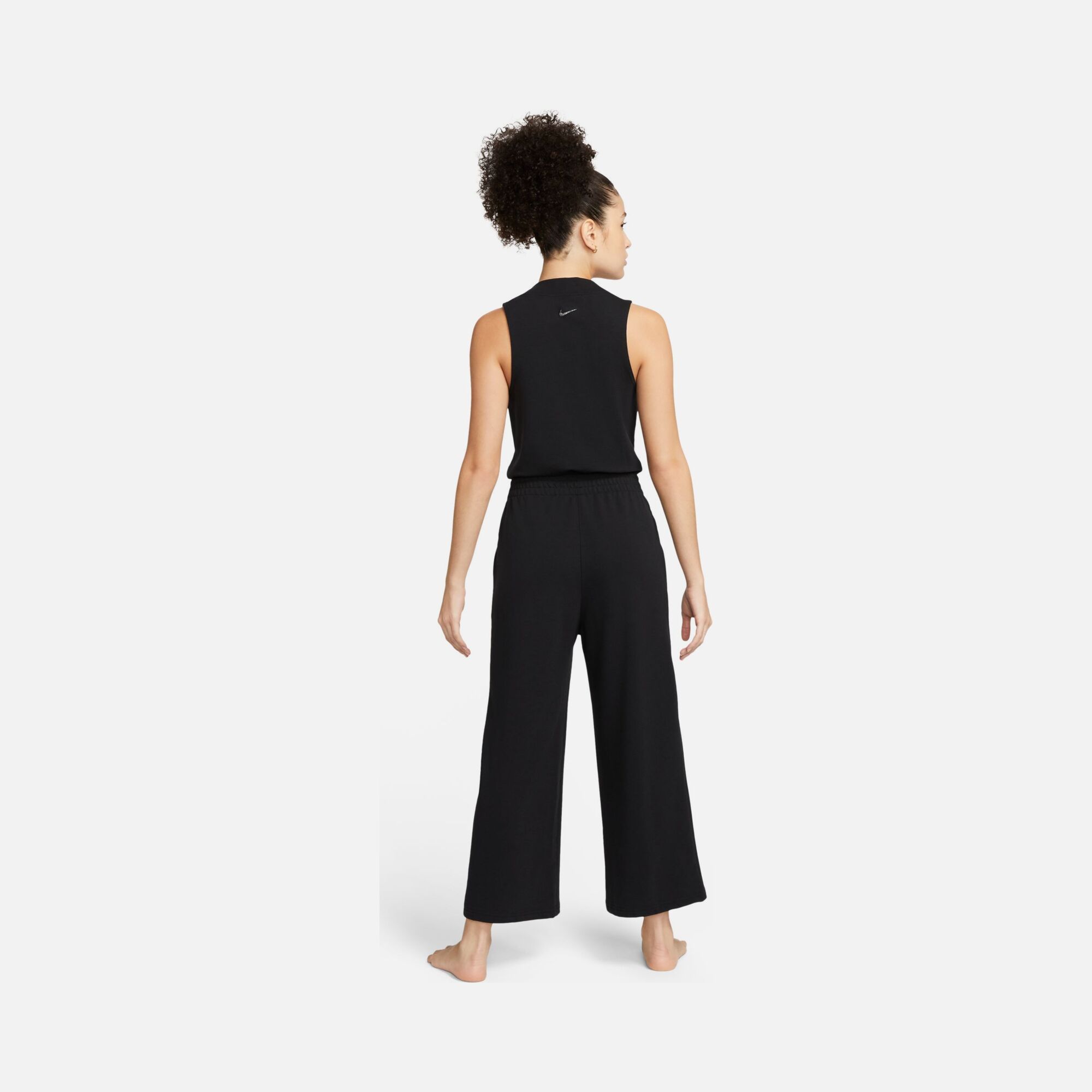 Nike Yoga Dri-Fit French Terry Wrapper Drawstring Waist Kadın Tulum