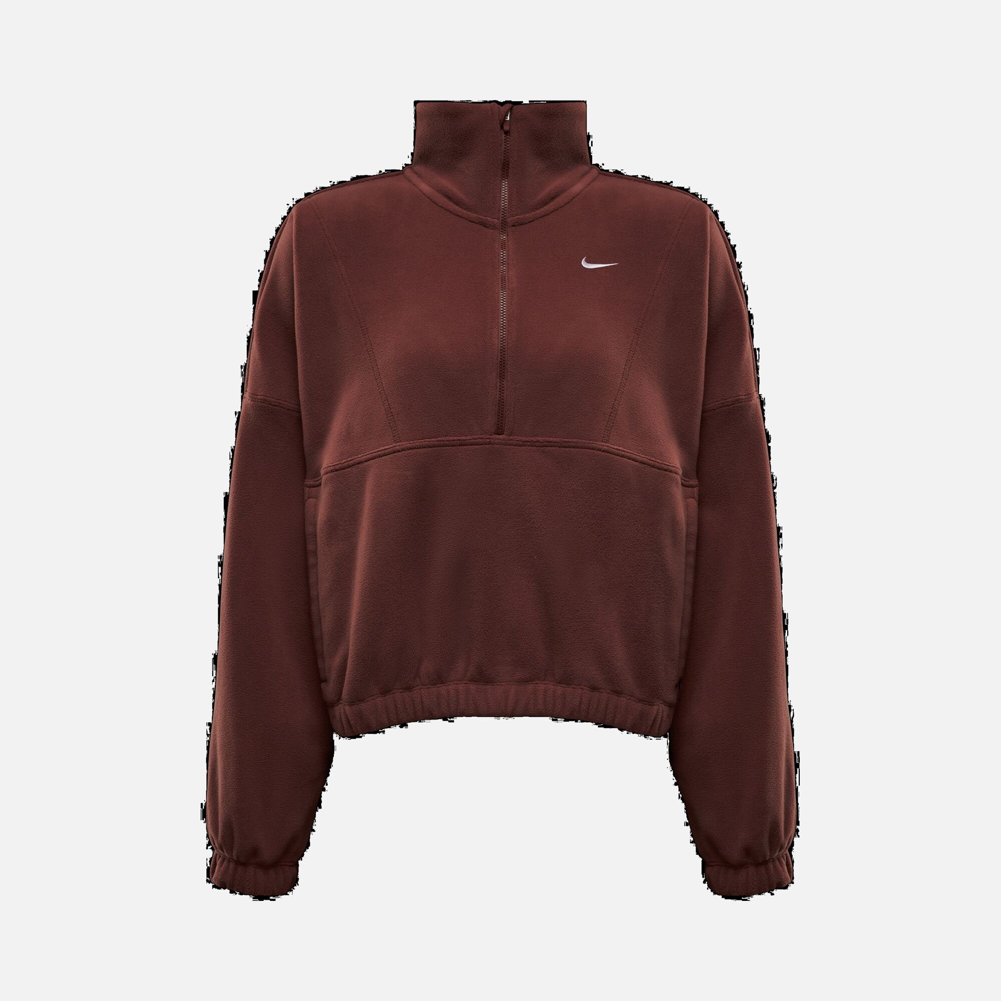 Nike One Therma-Fit Oversized 1/2-Zip Fleece Training Kadın Sweatshirt