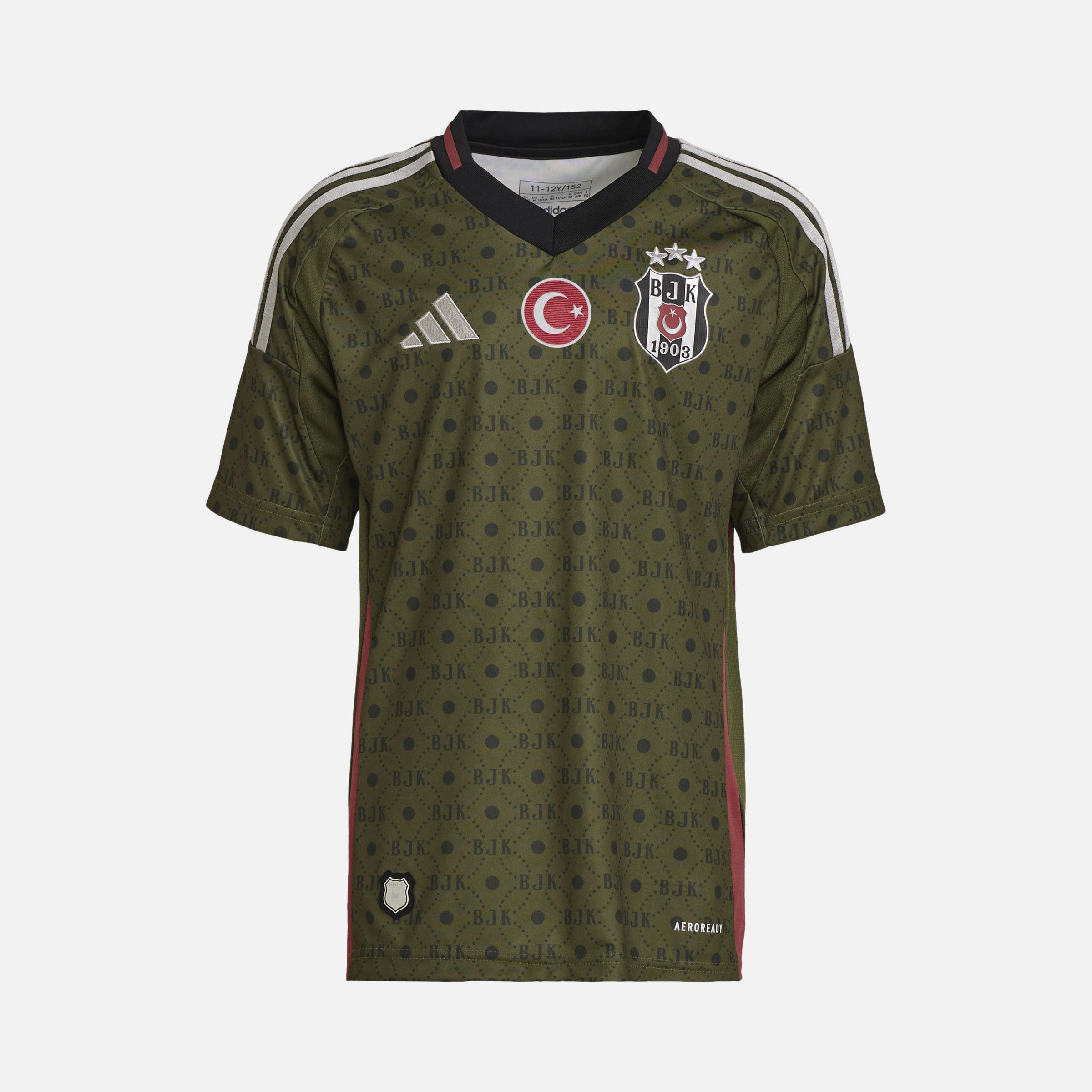 adidas Beşiktaş 2024-2025 Stadium Supporter Çocuk Forma