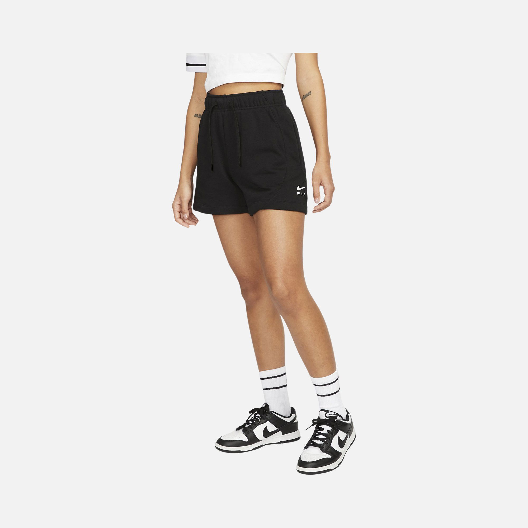 Nike Sportswear Air Fleece Mid Rise Kadın Şort