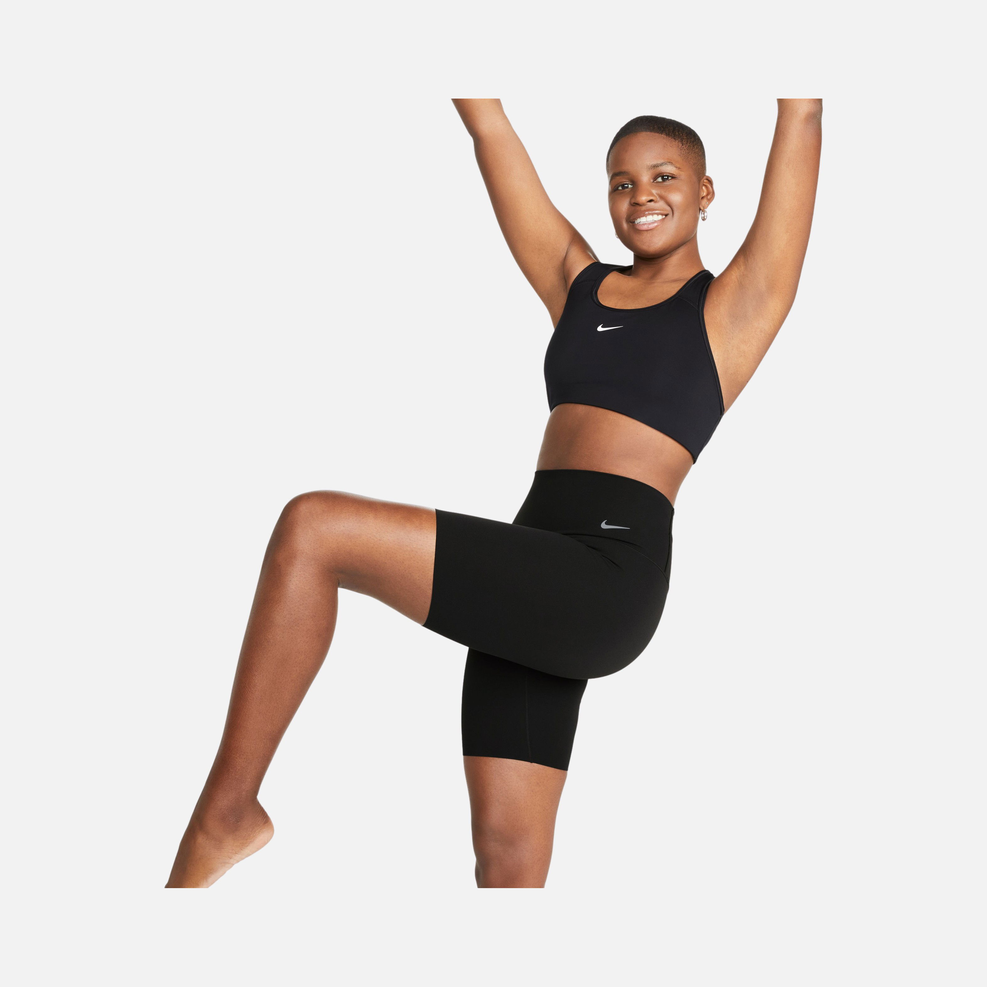 Nike Dri-Fit Zenvy Gentle-Support High-Waisted 20cm (approx.) Training Biker Kadın Şort