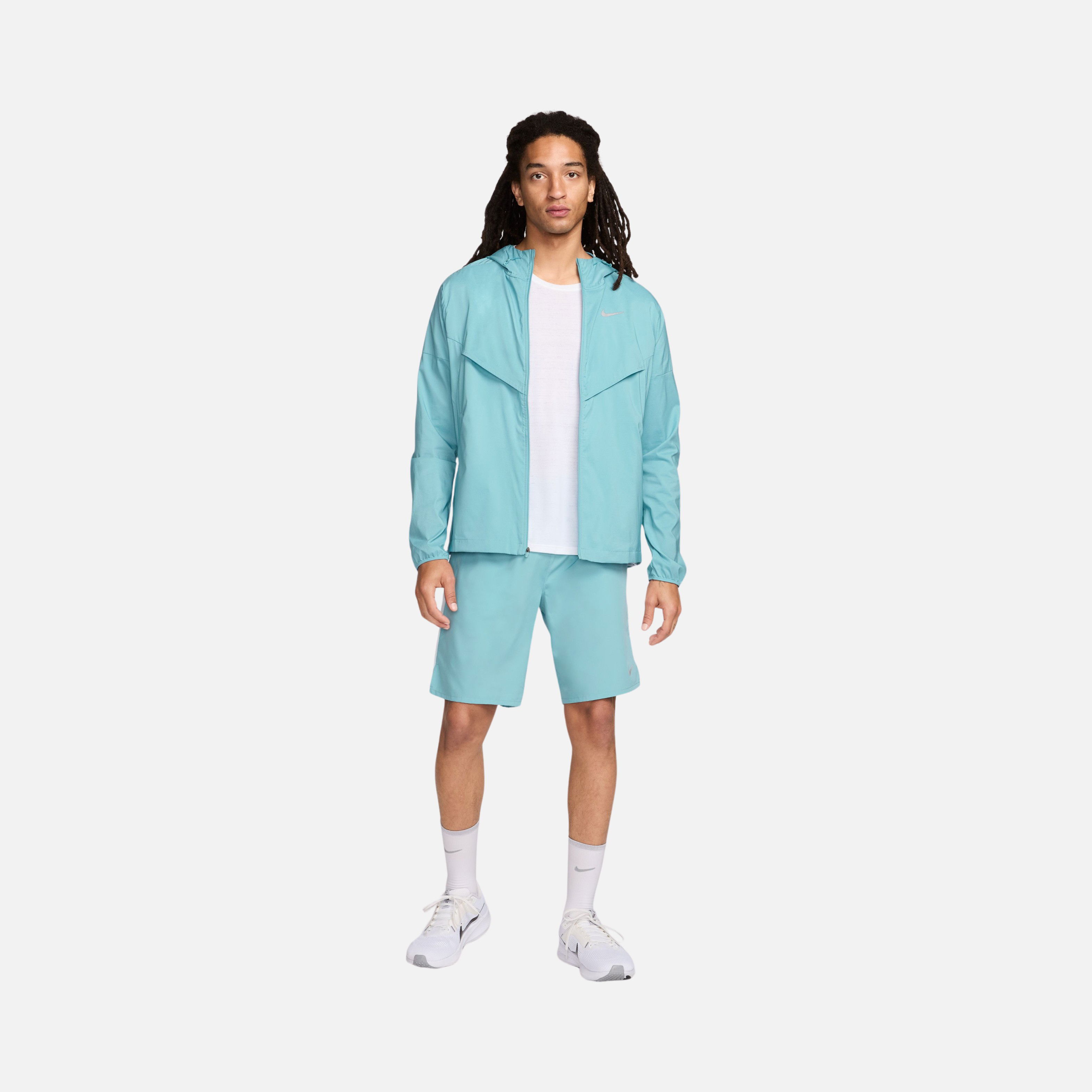 Nike Impossibly Light Windrunner Repel Lined Recoverable Running Full-Zip Hoodie Erkek Ceket
