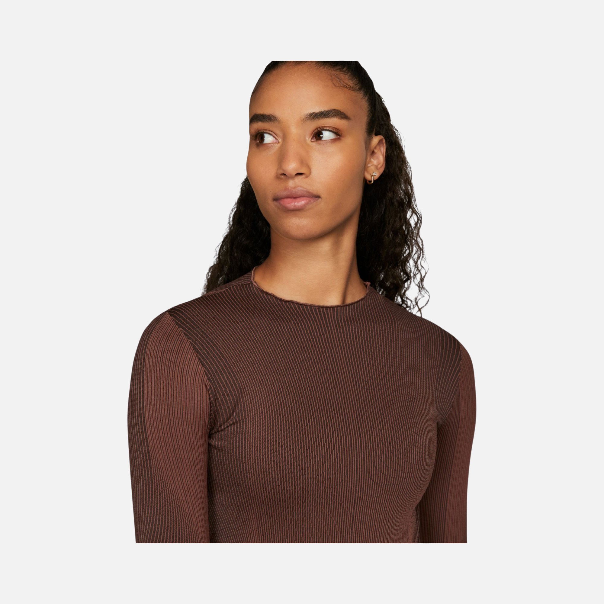Nike Yoga Dri-Fit ADV Long-Sleeve Kadın Tişört