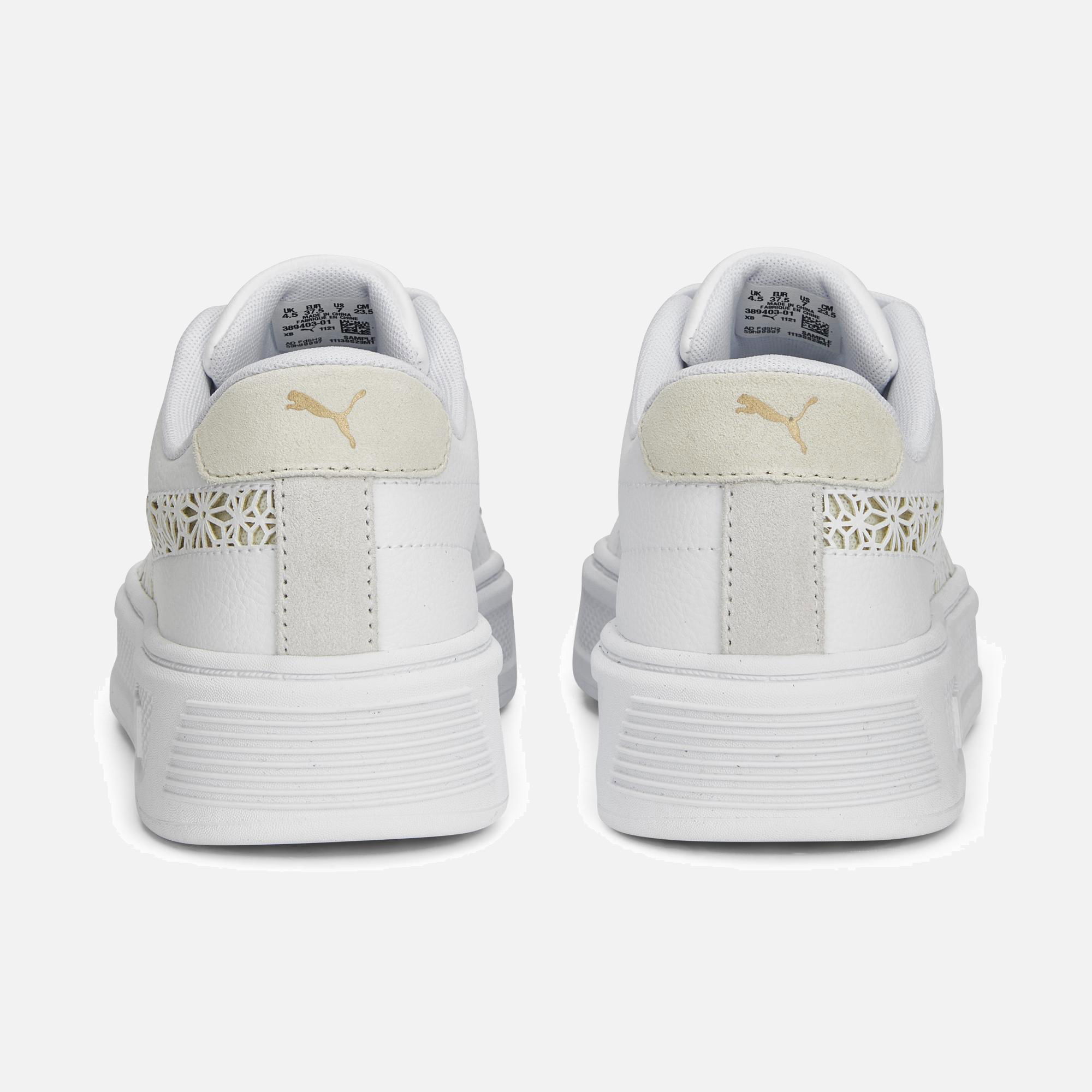 Puma Sportswear Smash Platform V3 Laser Cut Kadın Spor Ayakkabı