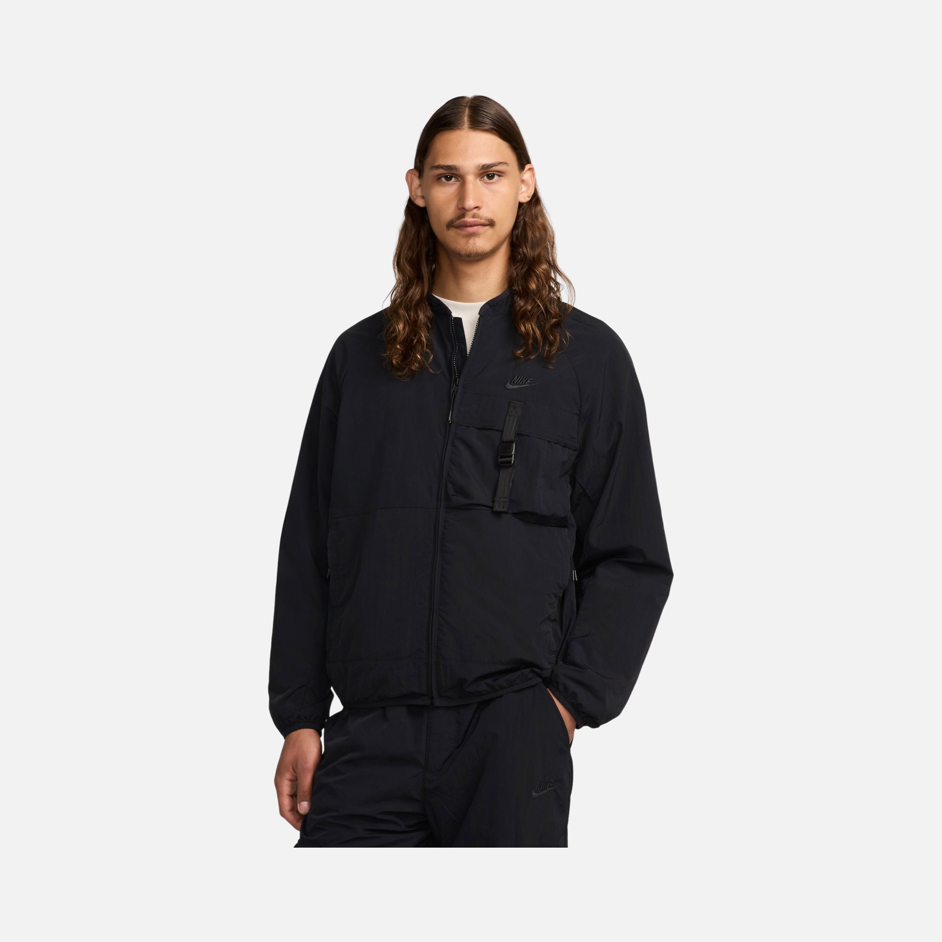 Nike Sportswear Tech Woven Repel & UV Coating Full-Zip Erkek Ceket