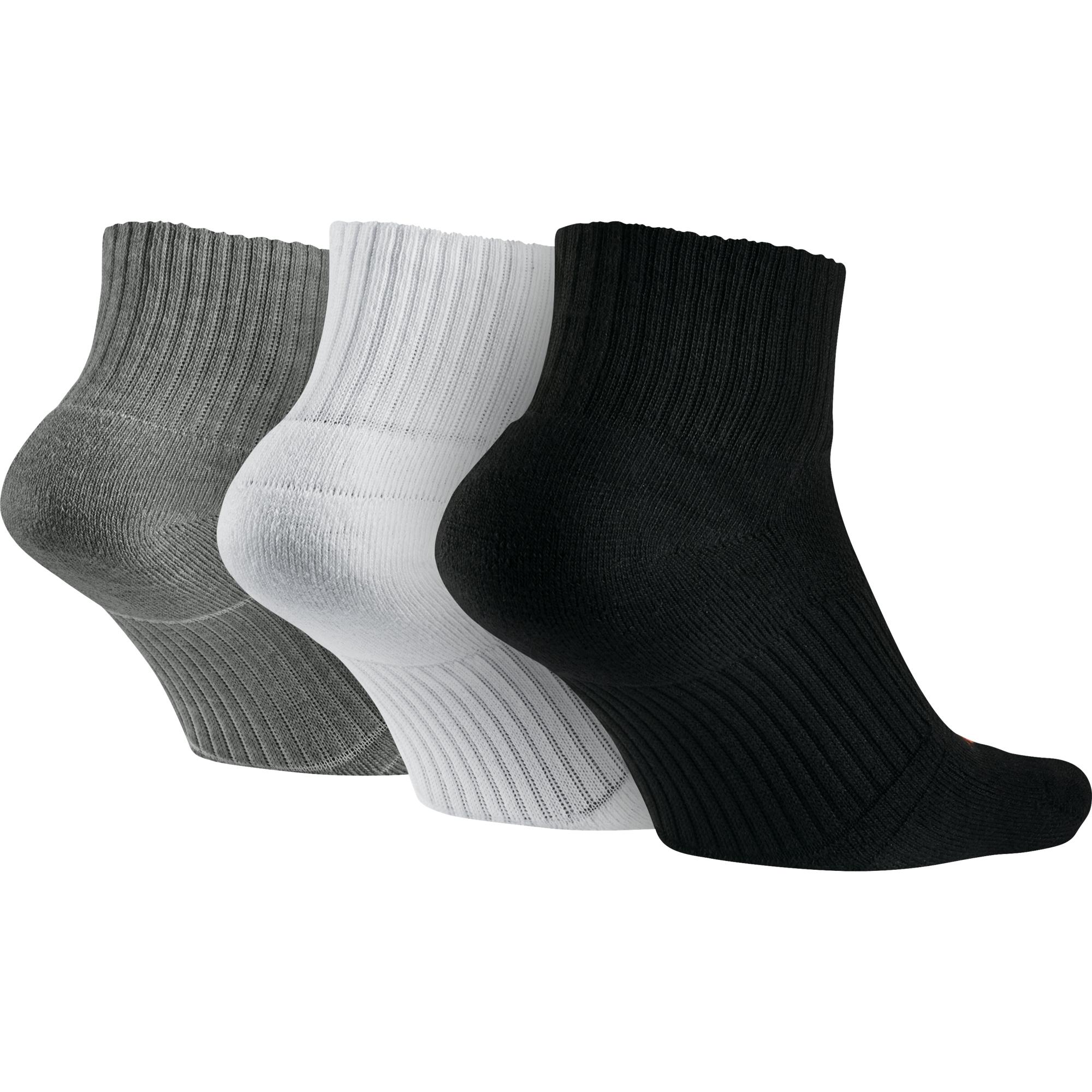 Nike Dri-Fit Cushion Quarter (3 Pairs) Erkek Çorap