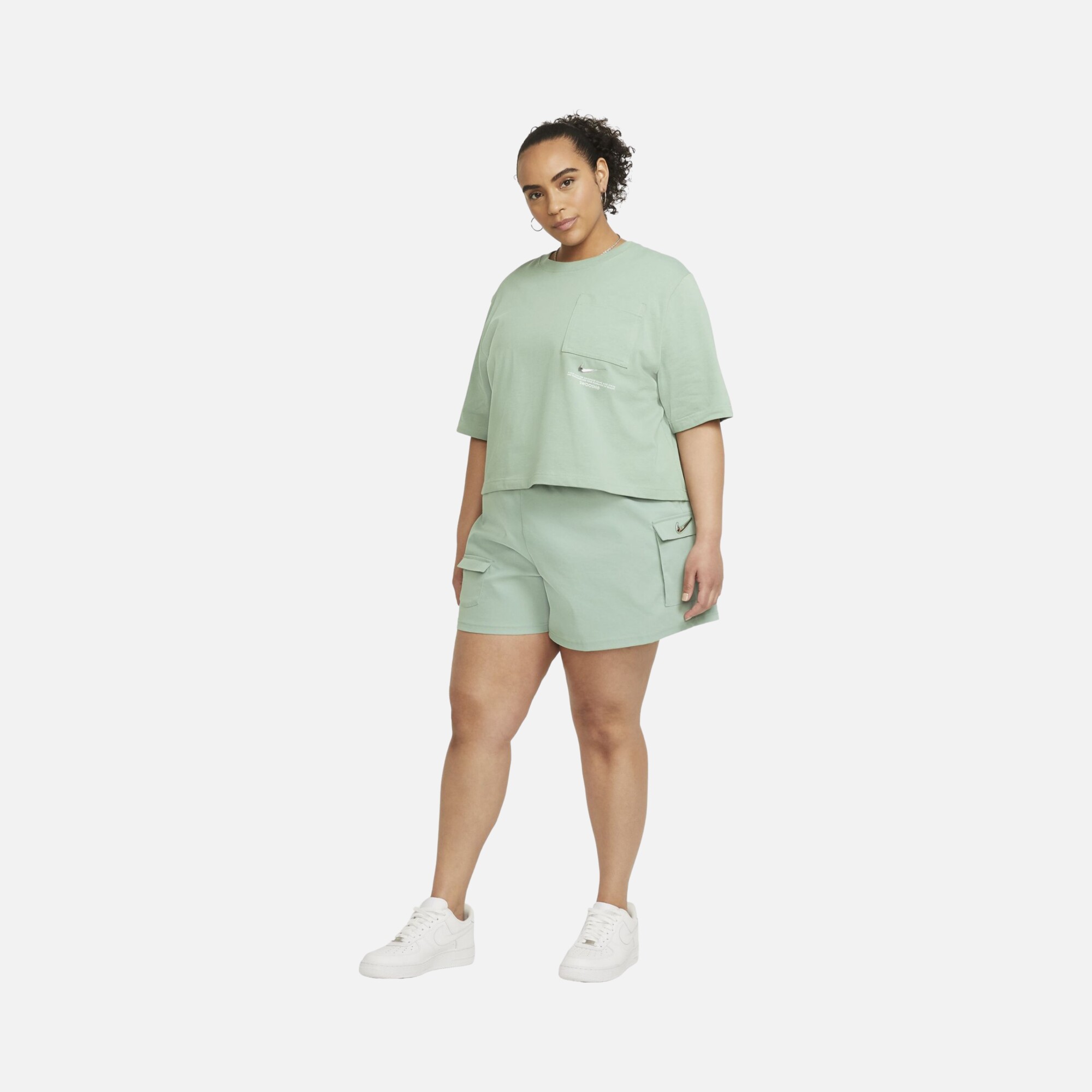 Nike Sportswear Swoosh Short Sleeve Top Kadın Tişört