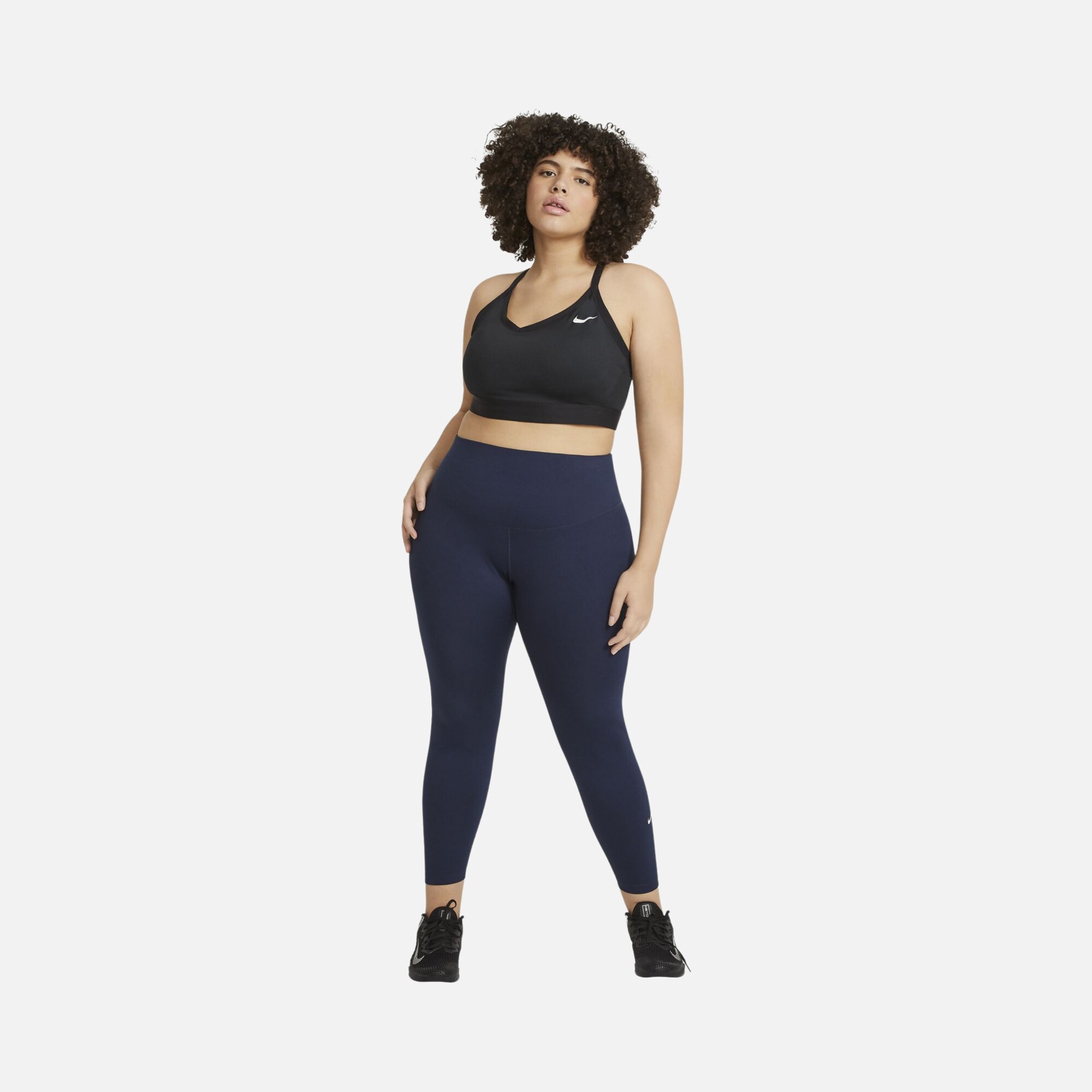 Nike Dri-Fit One Mid-Rise Training Kadın Tayt