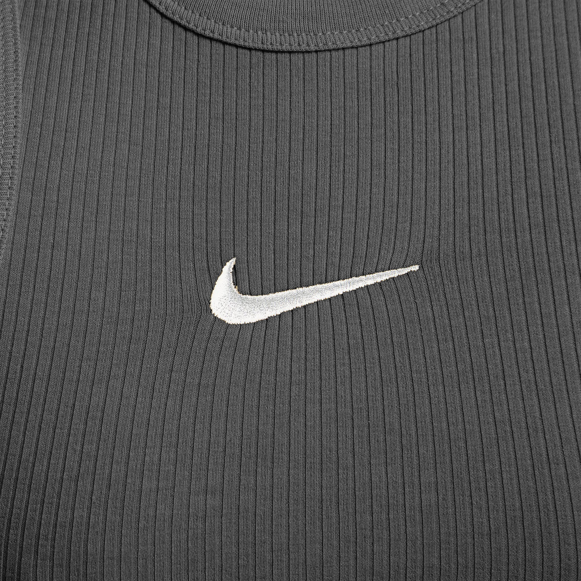 Nike Sportswear Trend Crop Ribbed Kadın Atlet