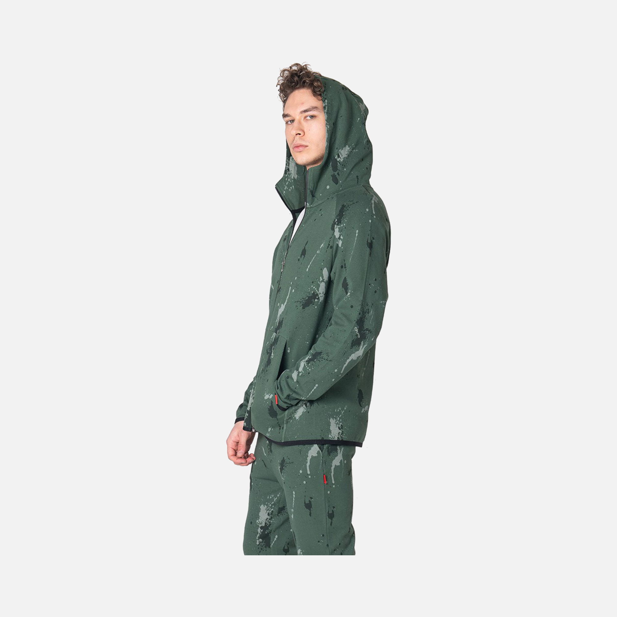 John Frank Identity Enjoy Full-Zip Hoodie Erkek Sweatshirt