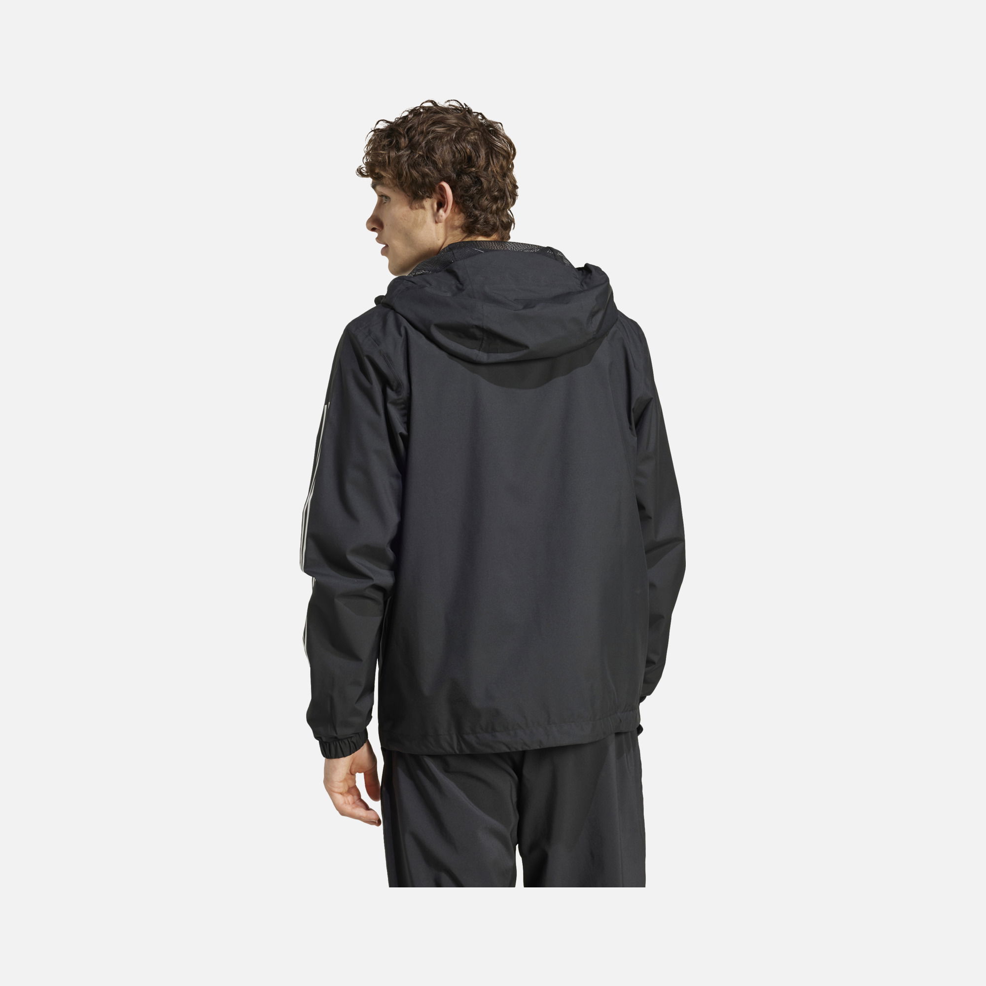 adidas Essential 3-Stripes R.R Hiking Full-Zip Hoodie Erkek Ceket