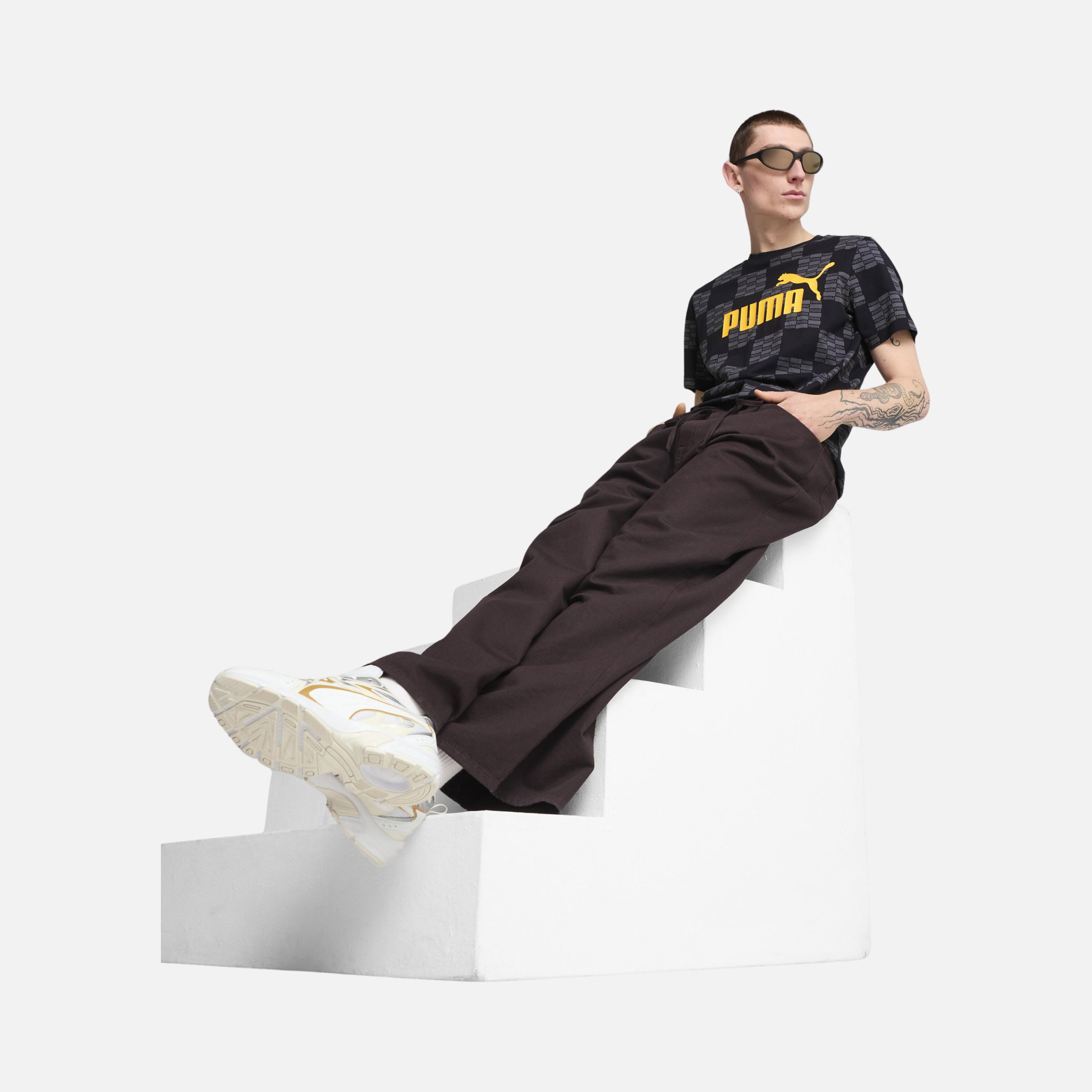 Puma Sportswear United All Over Printed Regular-Fit Short-Sleeve Erkek Tişört