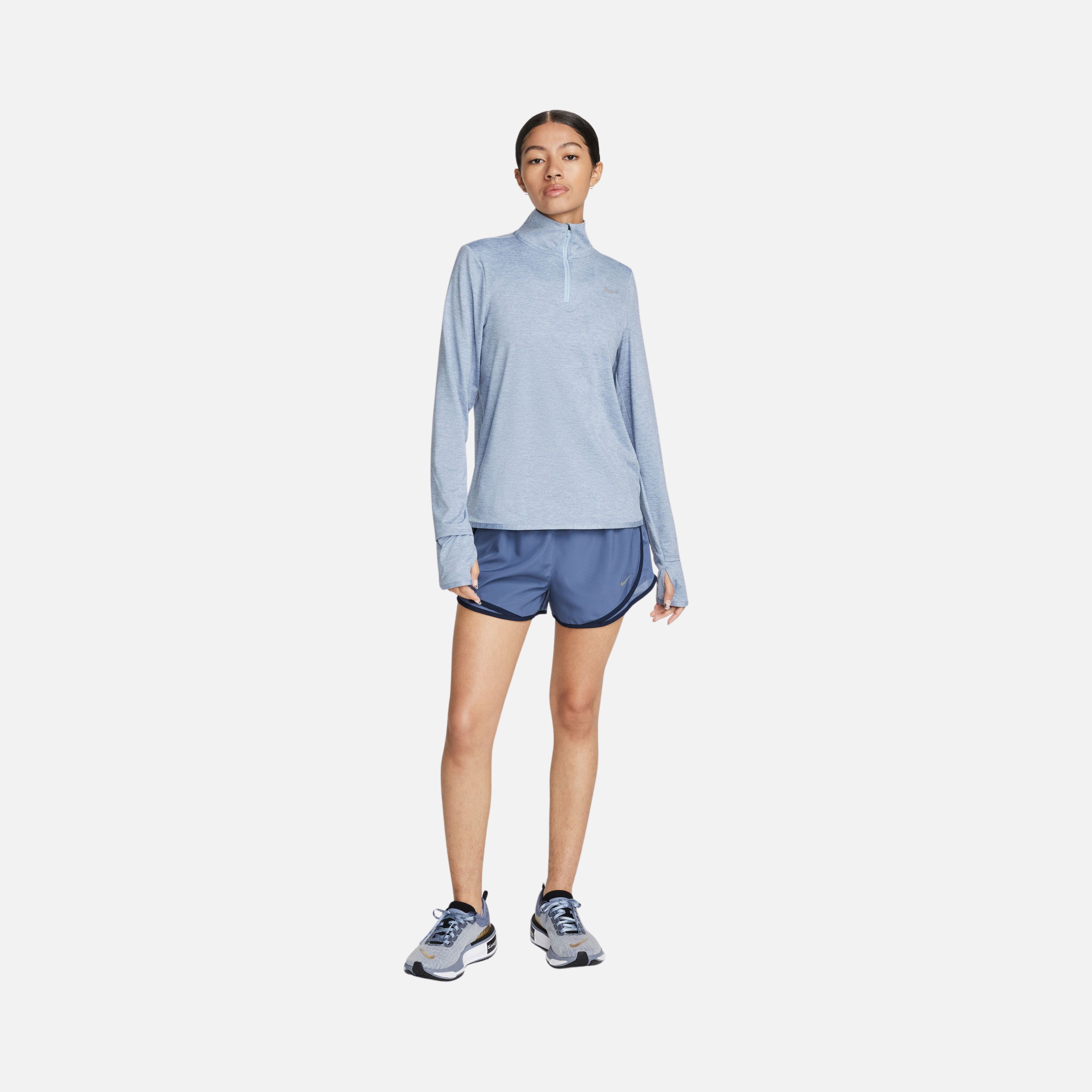 Nike Dri-Fit Swift Element UV 1/4-Zip Running Long-Sleeve Kadın Tişört