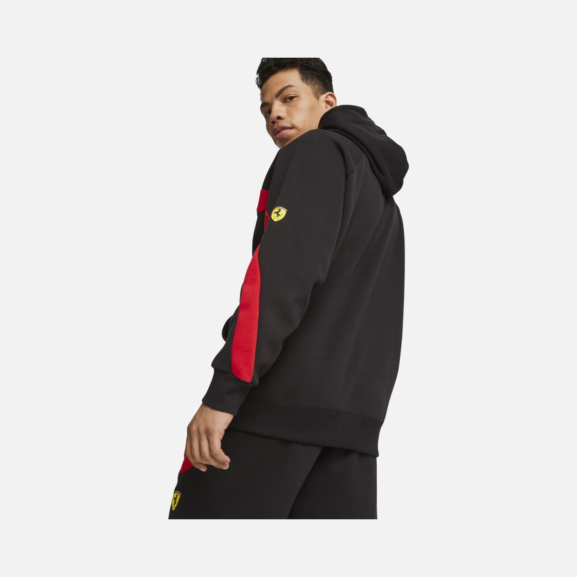 Puma Ferrari Race Statement Hoodie Erkek Sweatshirt