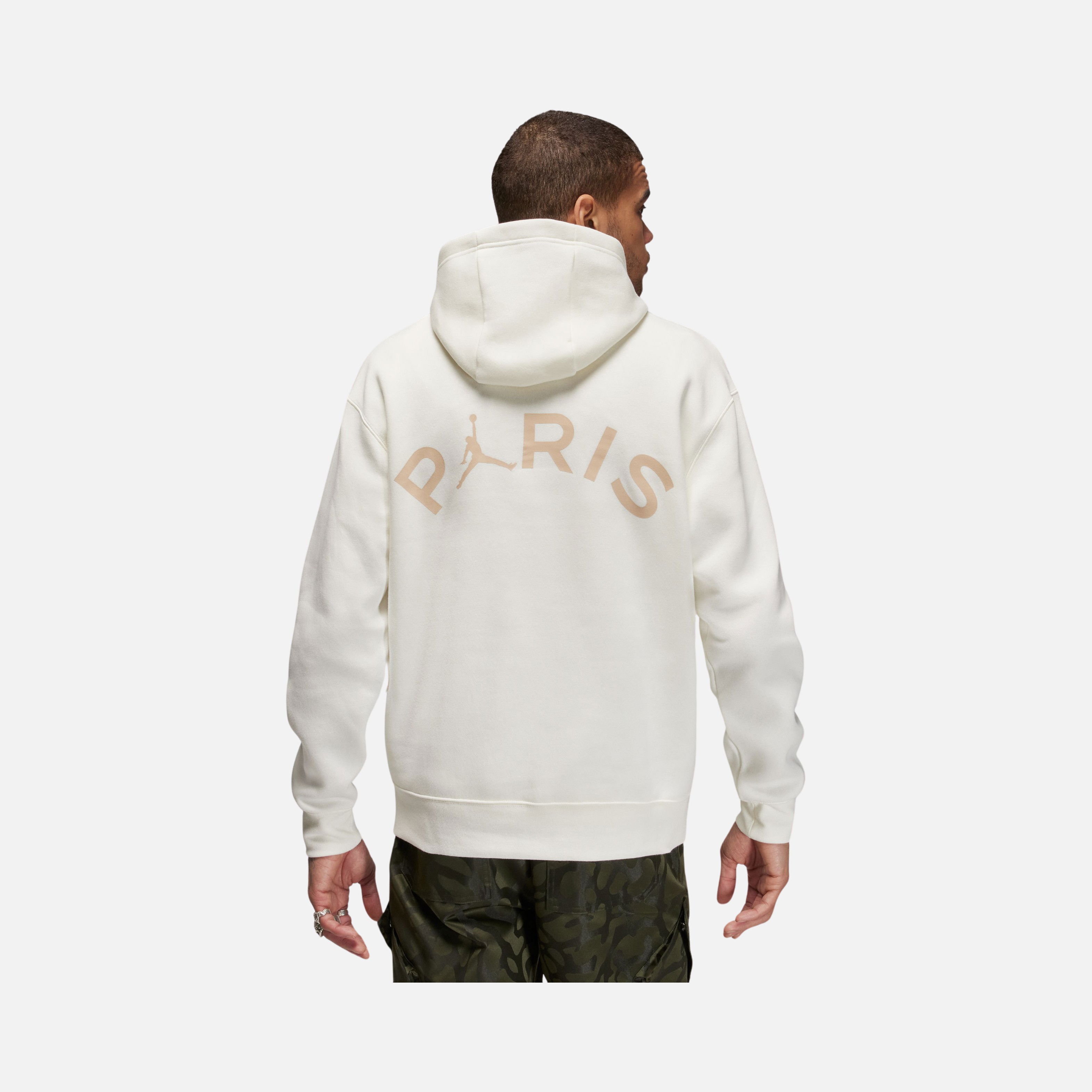 Nike Paris Saint-Germain Wordmark Heritage Fleece Pullover Hoodie Erkek Sweatshirt