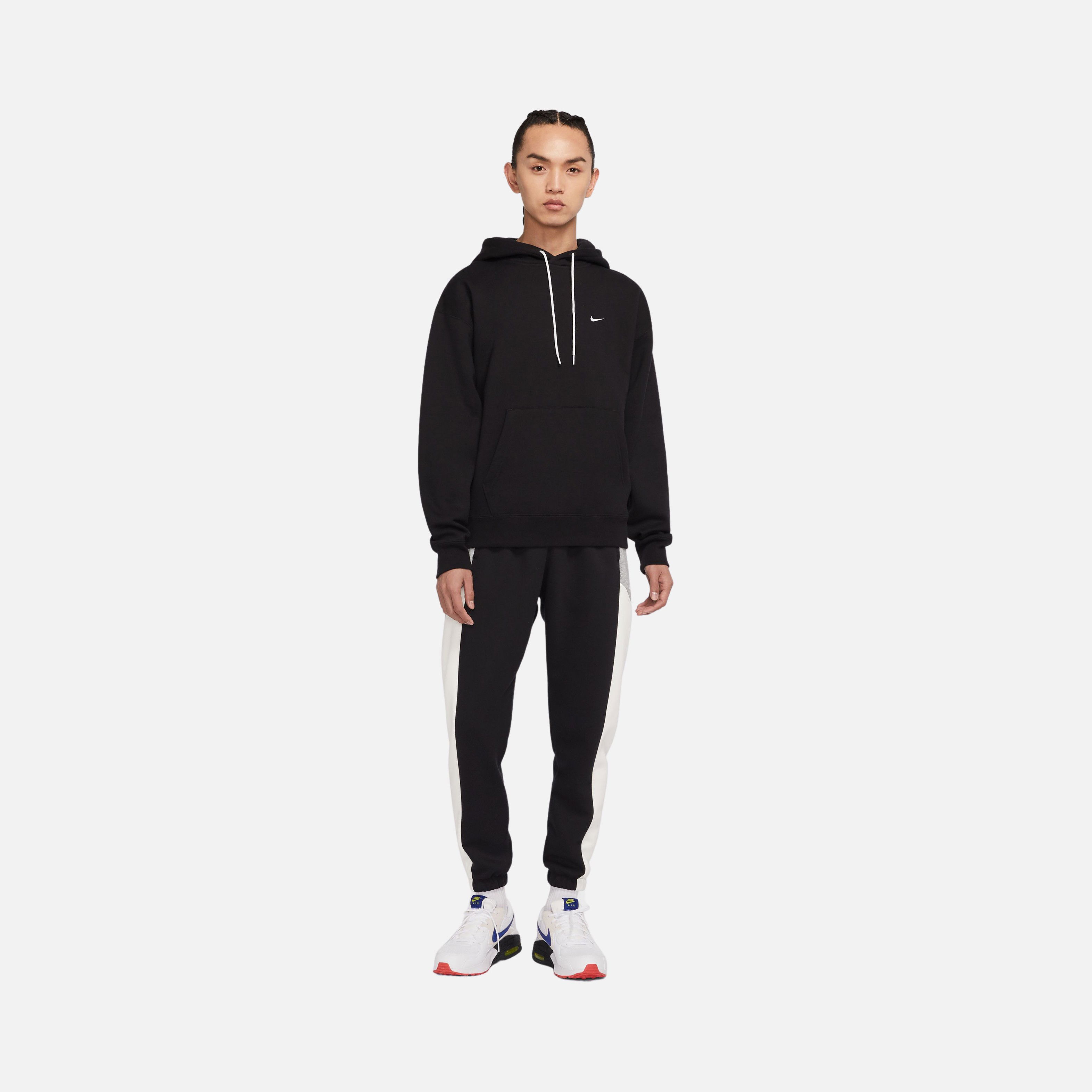 Nike Sportswear Solo Swoosh Fleece Heavyweight Hoodie Erkek Sweatshirt