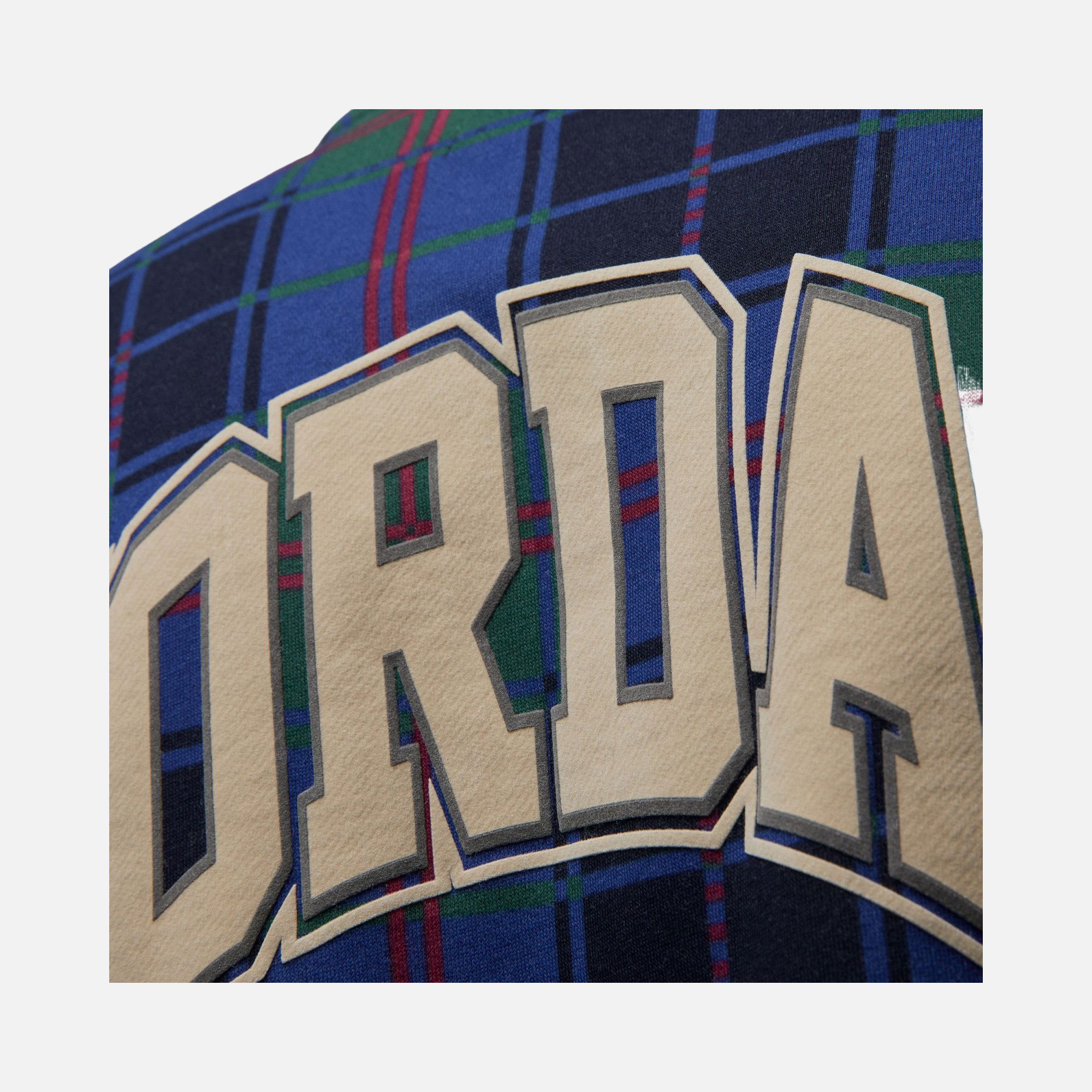 Nike Jordan Essential Flight Artist Series Plaid Fleece Crew Erkek Sweatshirt