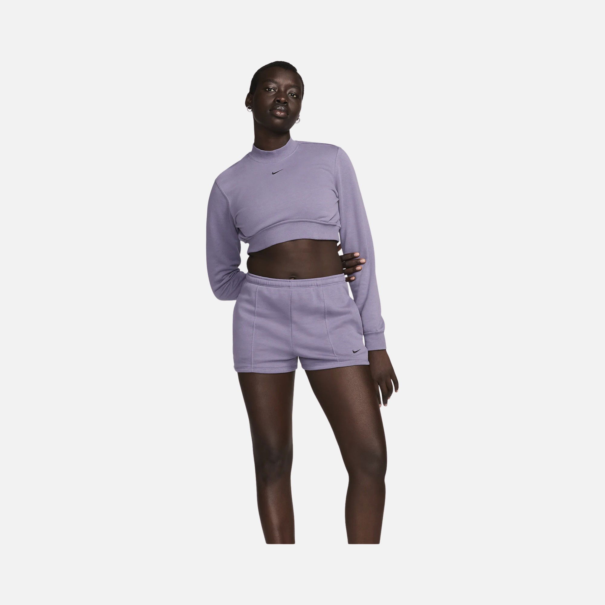 Nike Sportswear Chill Terry French Terry High-Waisted Slim 5cm (approx.) Kadın Şort