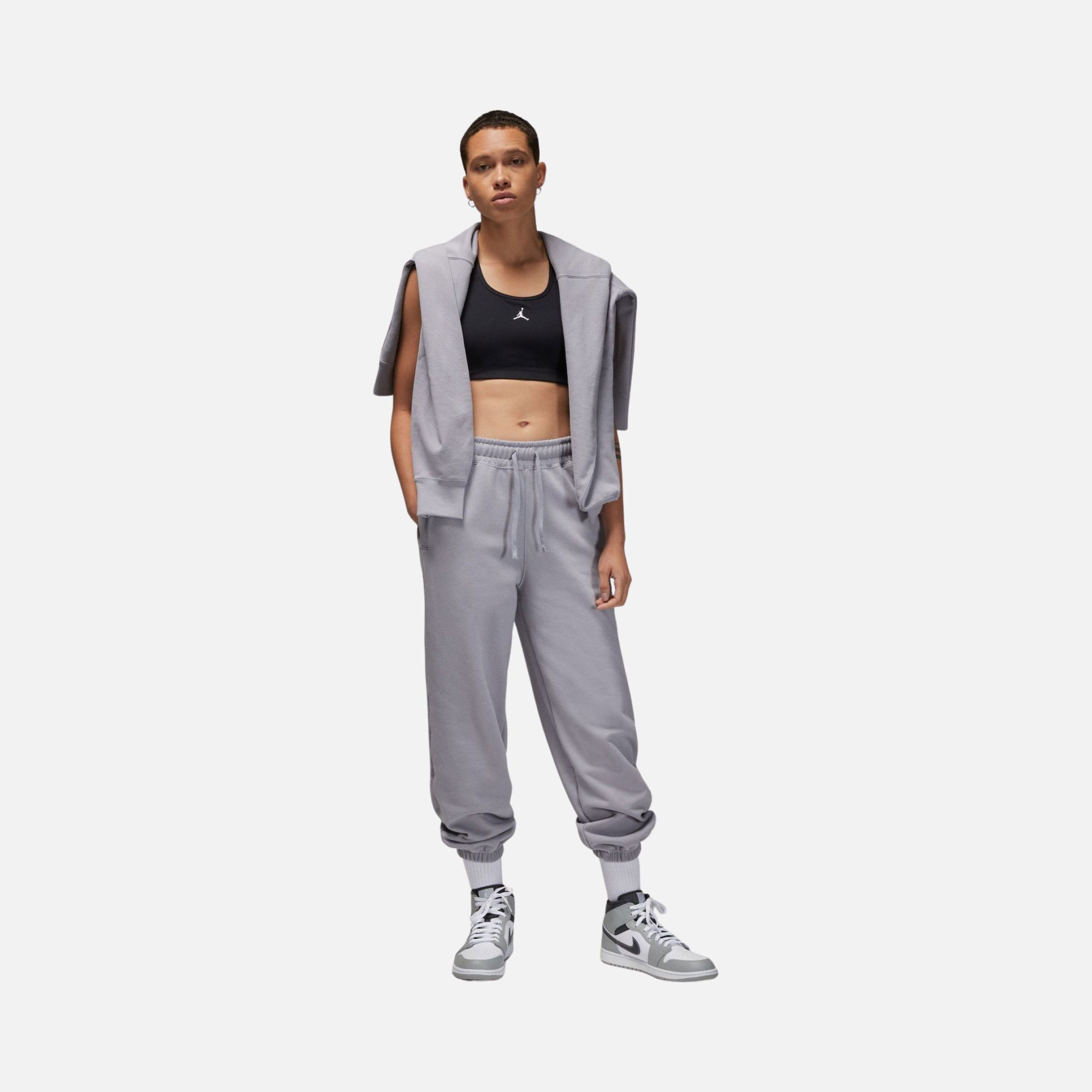 Nike Jordan Flight Fleece Wide Kadın Eşofman Altı