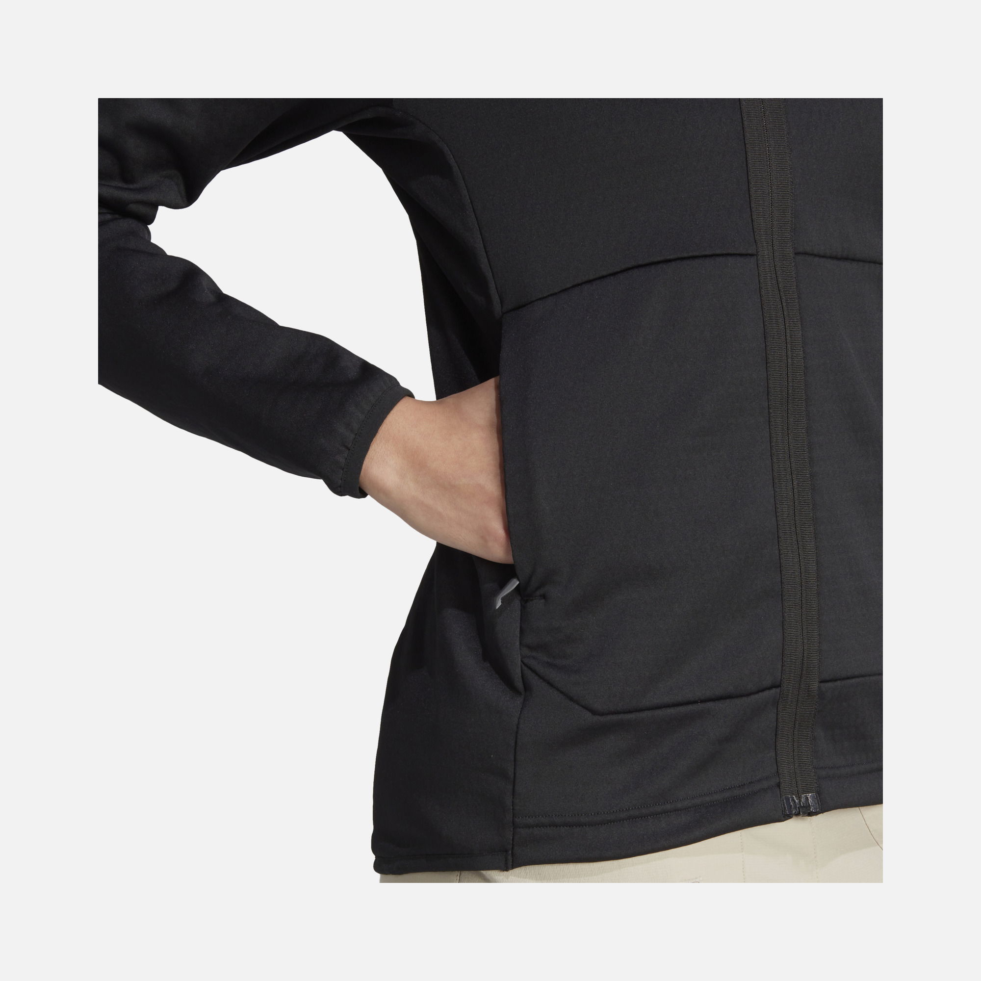 adidas Terrex Xperior Light Fleece Full-Zip Hooded Kadın Ceket