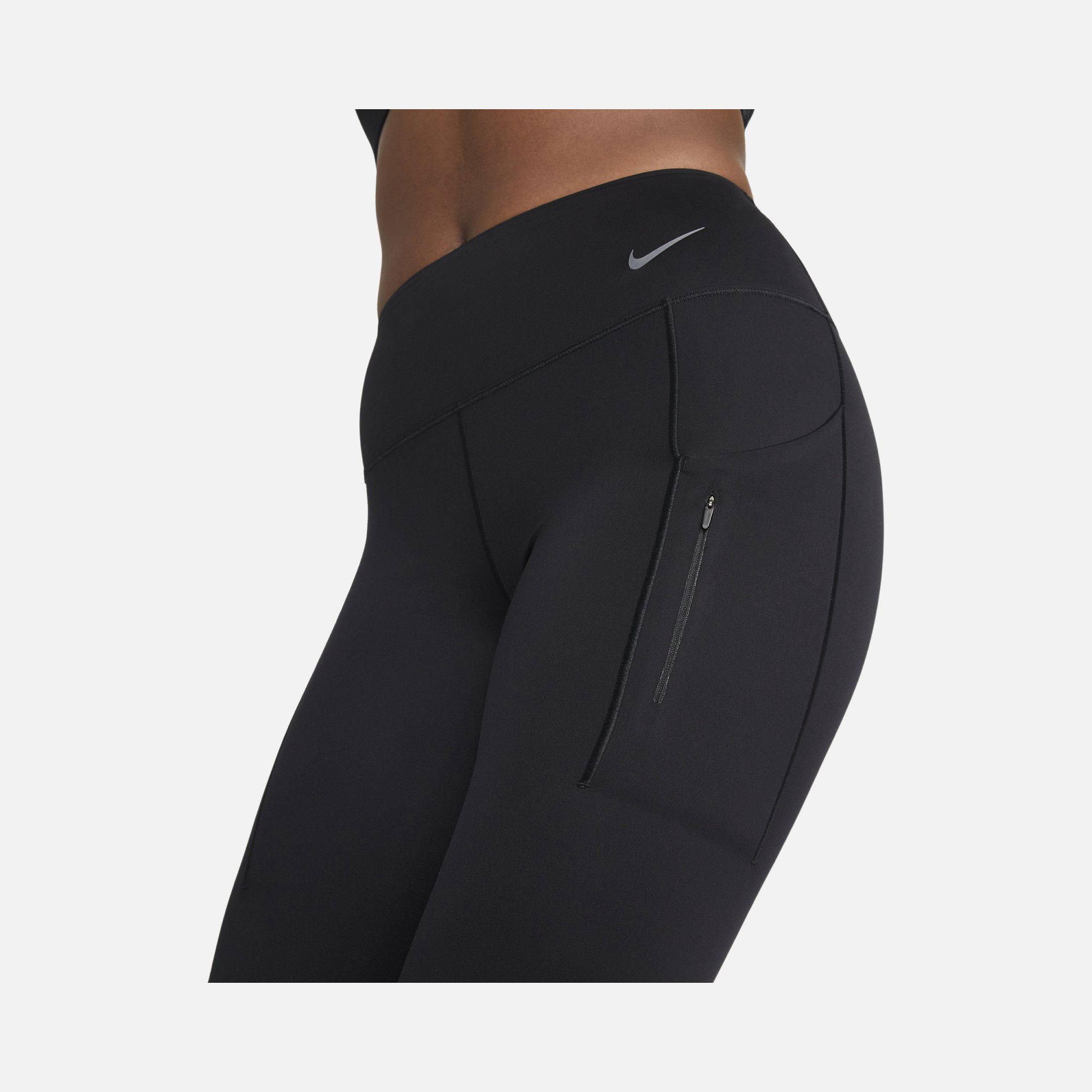 Nike Go Firm-Support Mid-Rise Full-Length Training Kadın Tayt