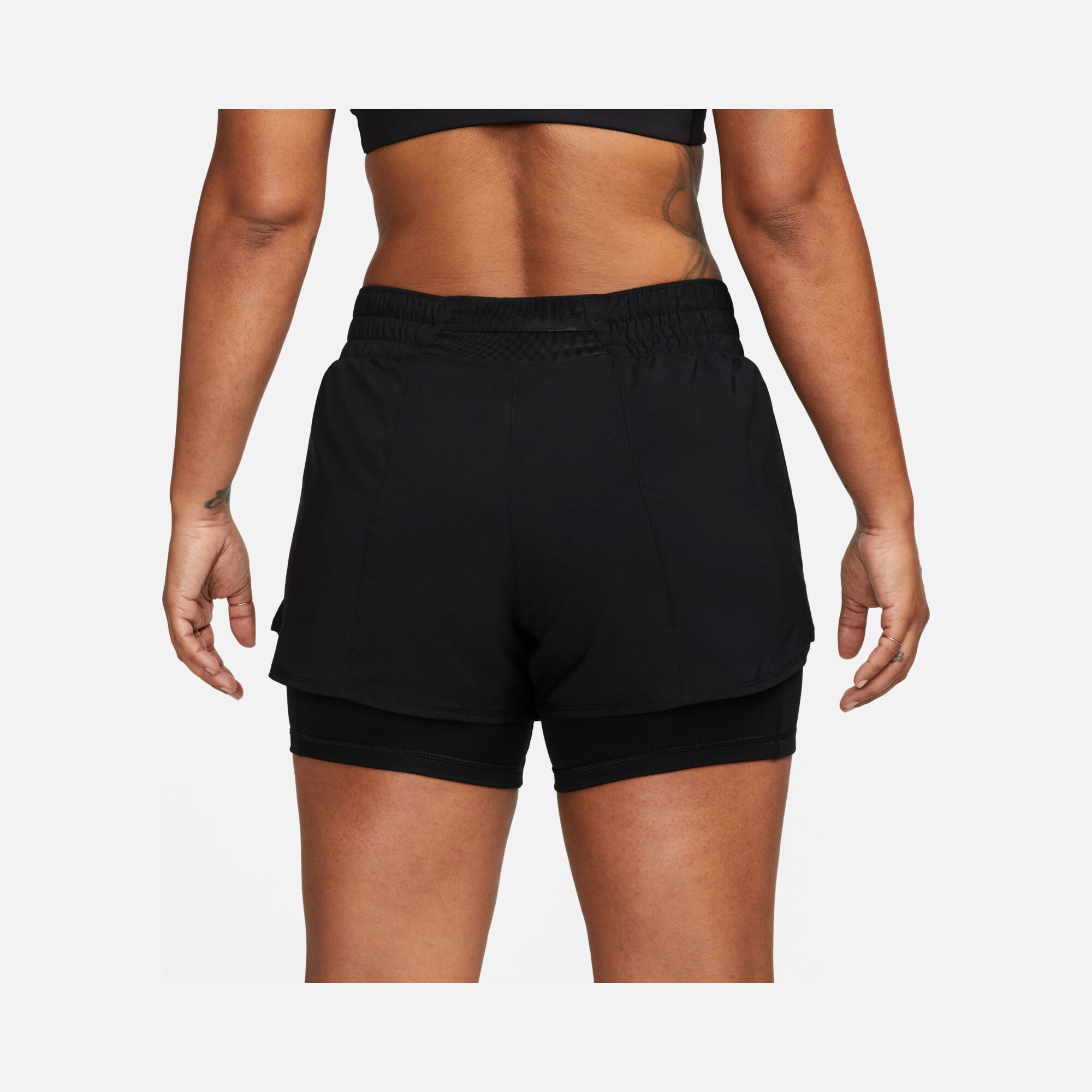 Nike One Dri-Fit Mid-Rise 8cm (approx.) 2-in-1 Training Kadın Şort