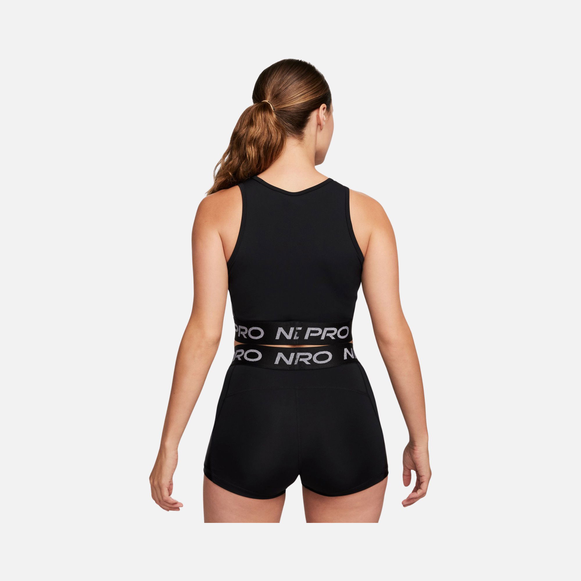 Nike Pro Dri-Fit Crop Shine Training Kadın Atlet