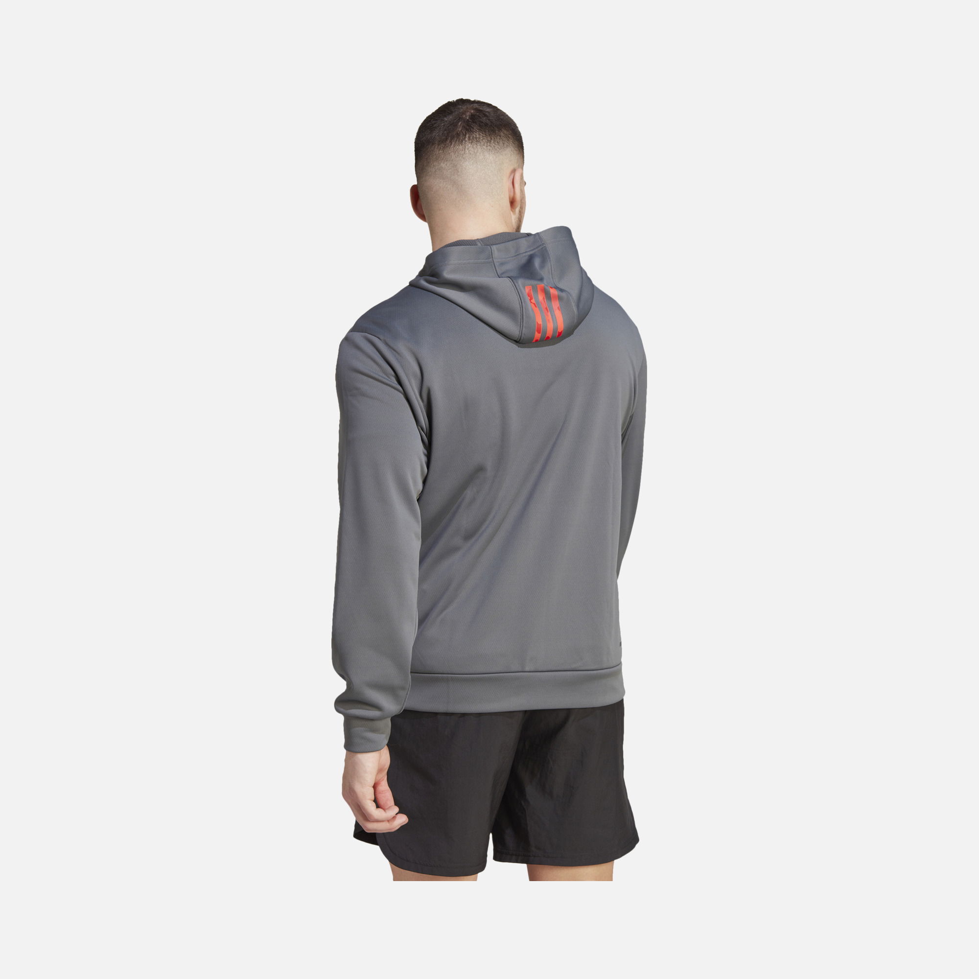 adidas Train Essentials Seasonal Training Full-Zip Hoodie Erkek Sweatshirt